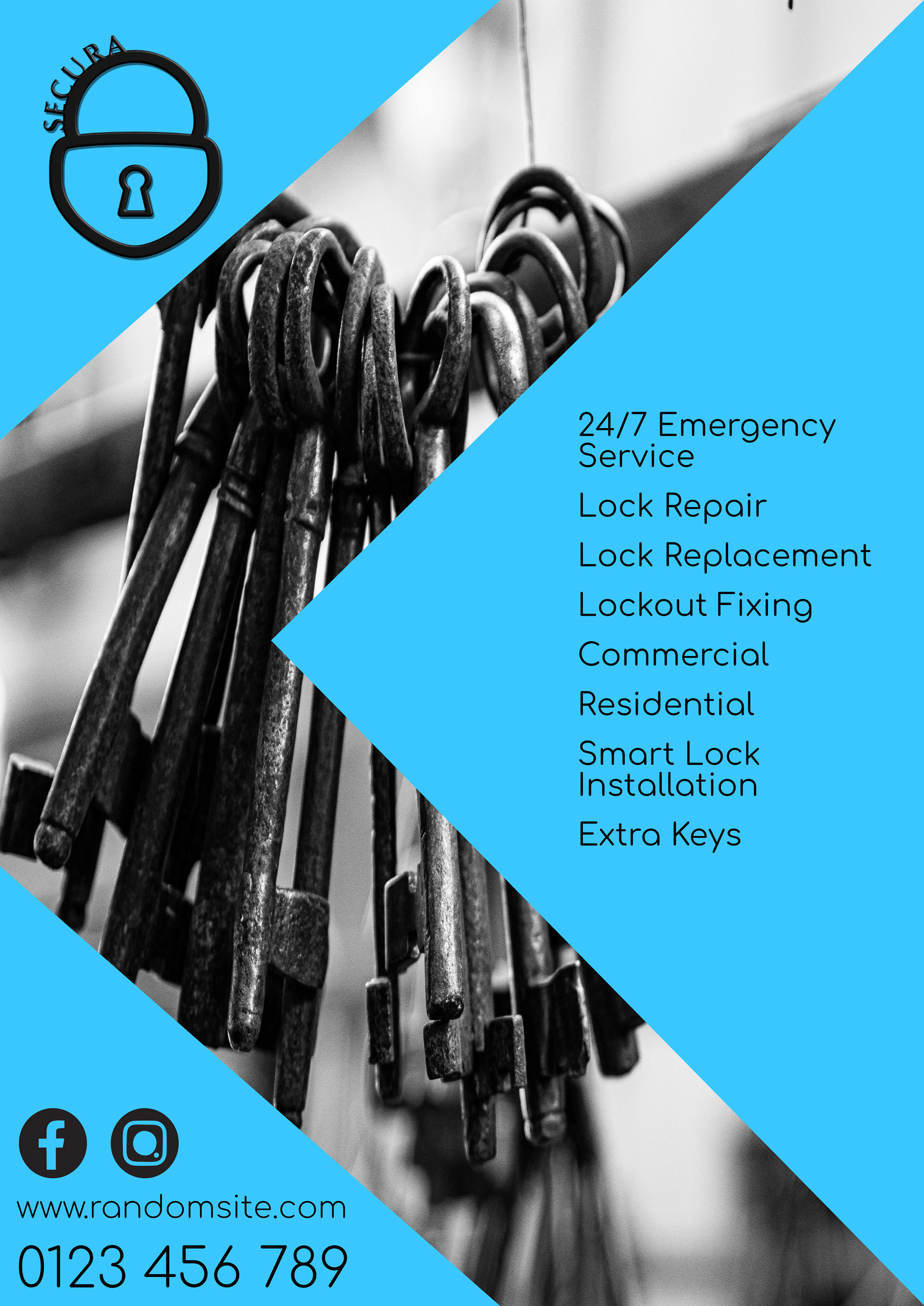Secura Flyer Design