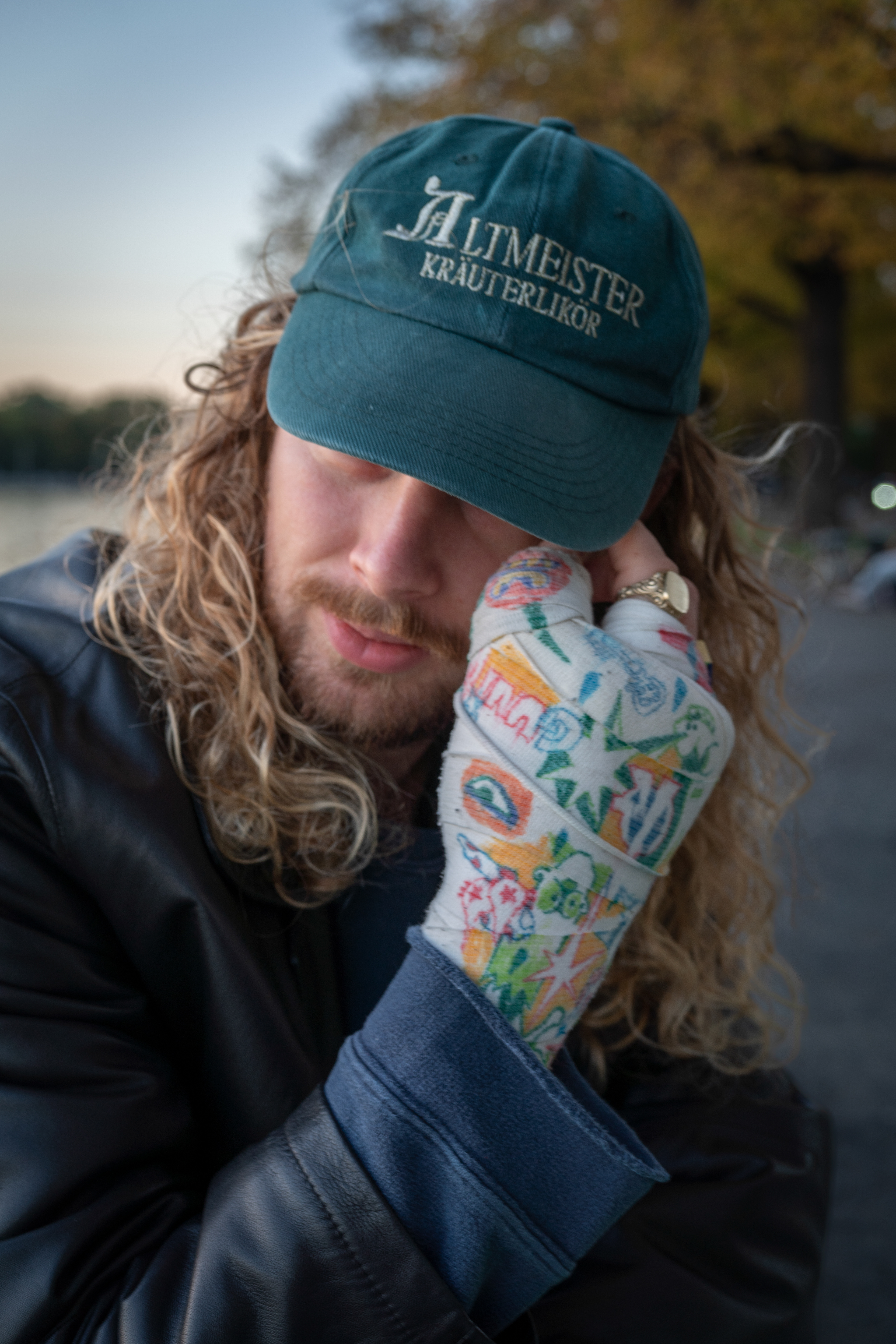 Kreativer Kopf. Georg studiert Kommunikationsdesign in Hildesheim. 