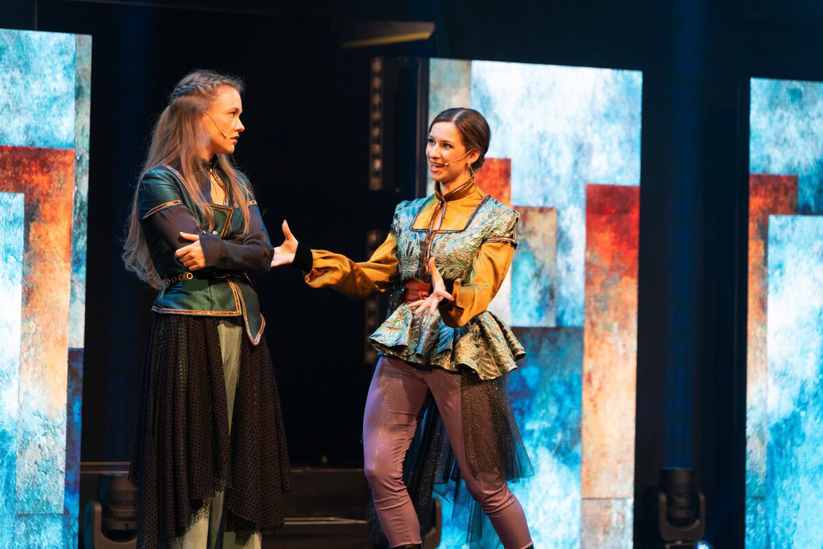 Samt & Seide, Operette | LED Visuals Design