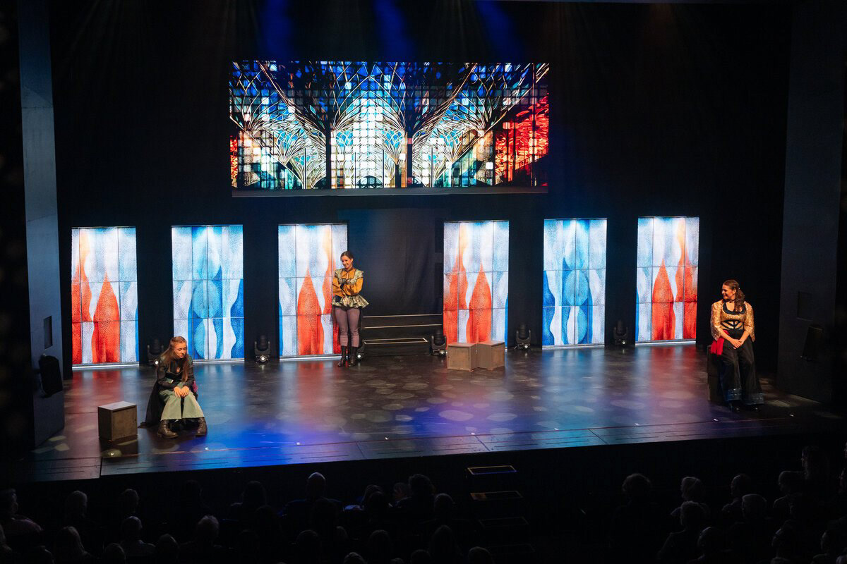 Samt & Seide, Operette | LED Visuals Design