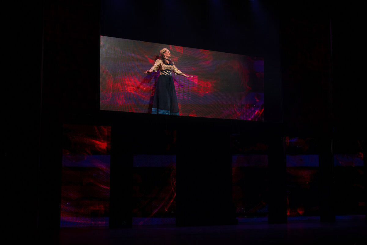 Samt & Seide, Operette | LED Visuals Design
