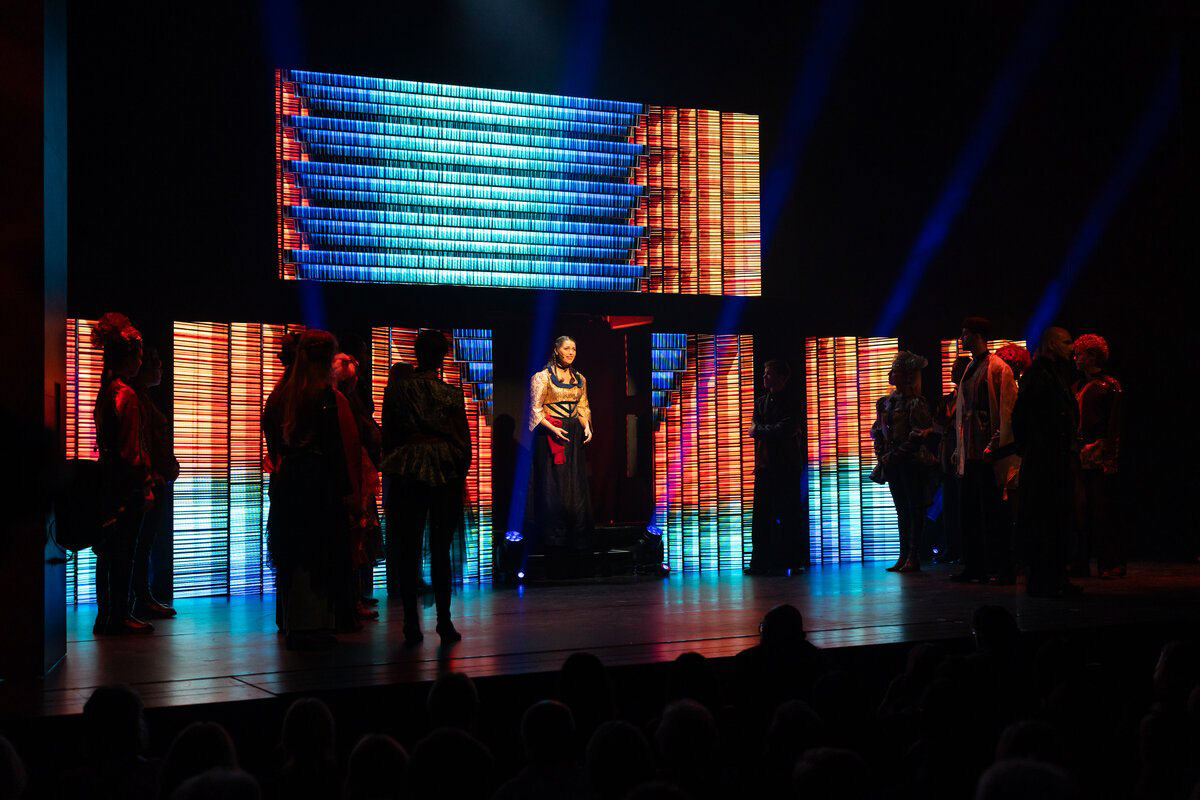 Samt & Seide, Operette | LED Visuals Design