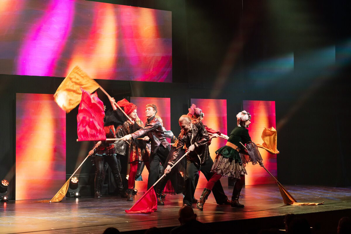 Samt & Seide, Operette | LED Visuals Design