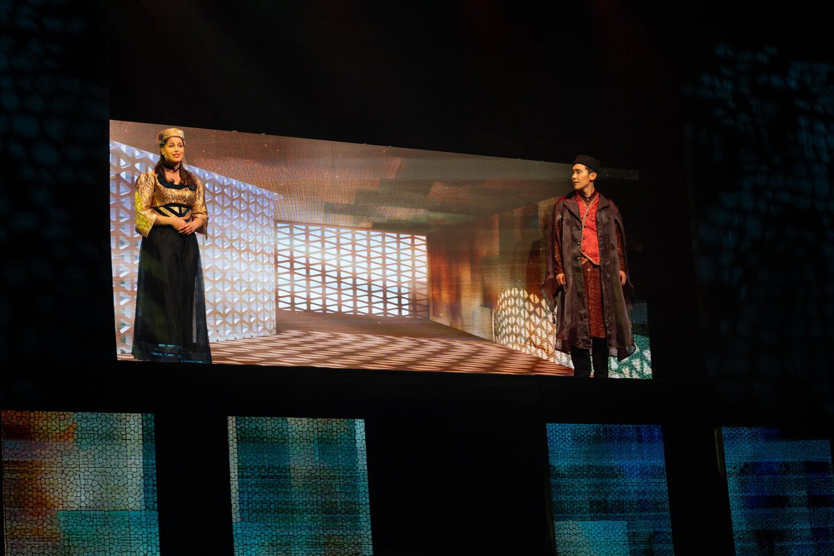 Samt & Seide, Operette | LED Visuals Design