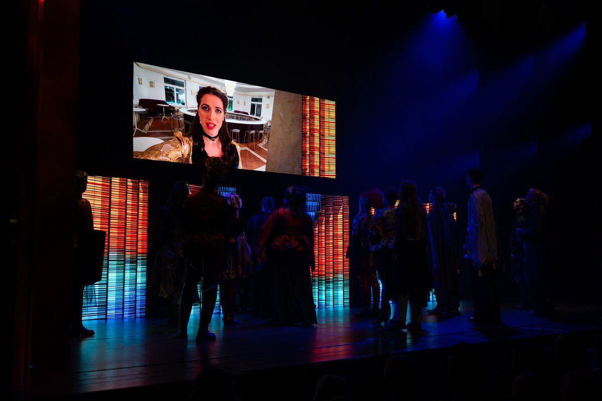 Samt & Seide, Operette | LED Visuals Design