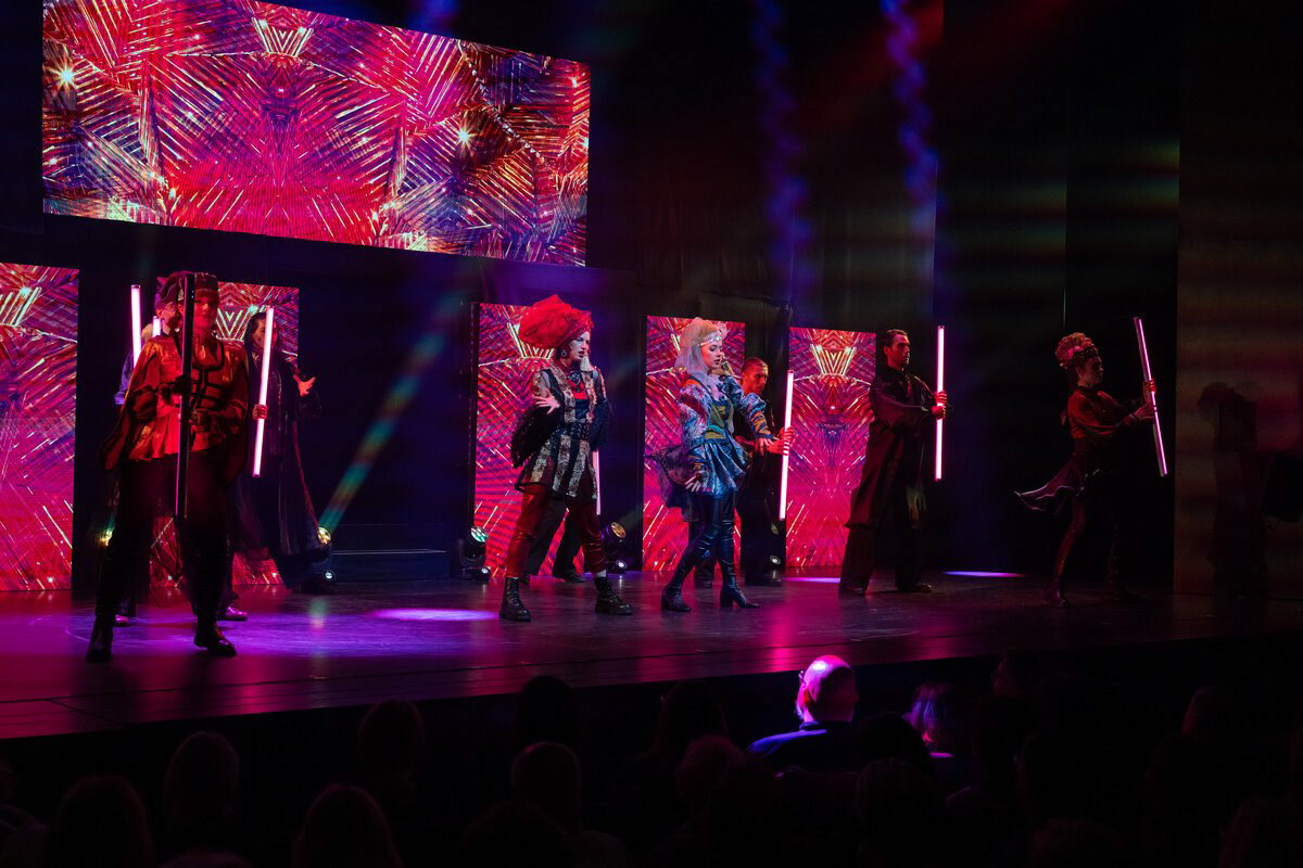 Samt & Seide, Operette | LED Visuals Design