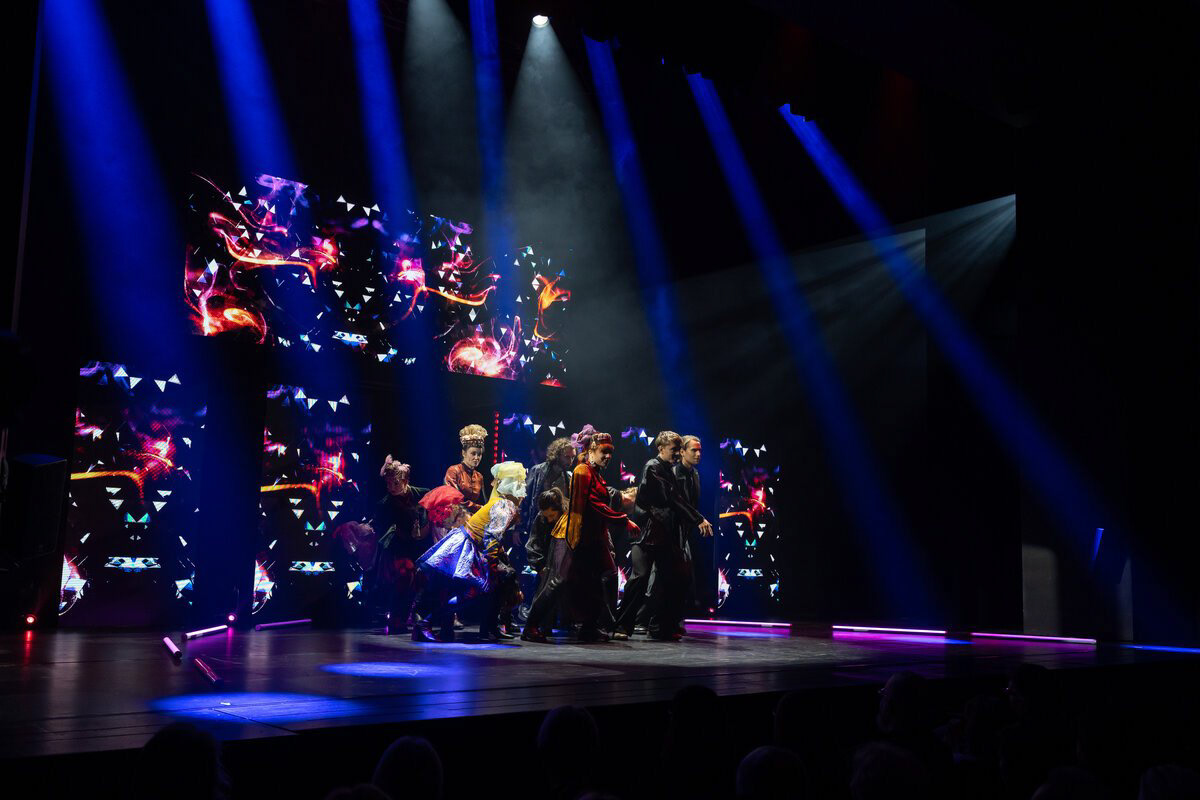 Samt & Seide, Operette | LED Visuals Design