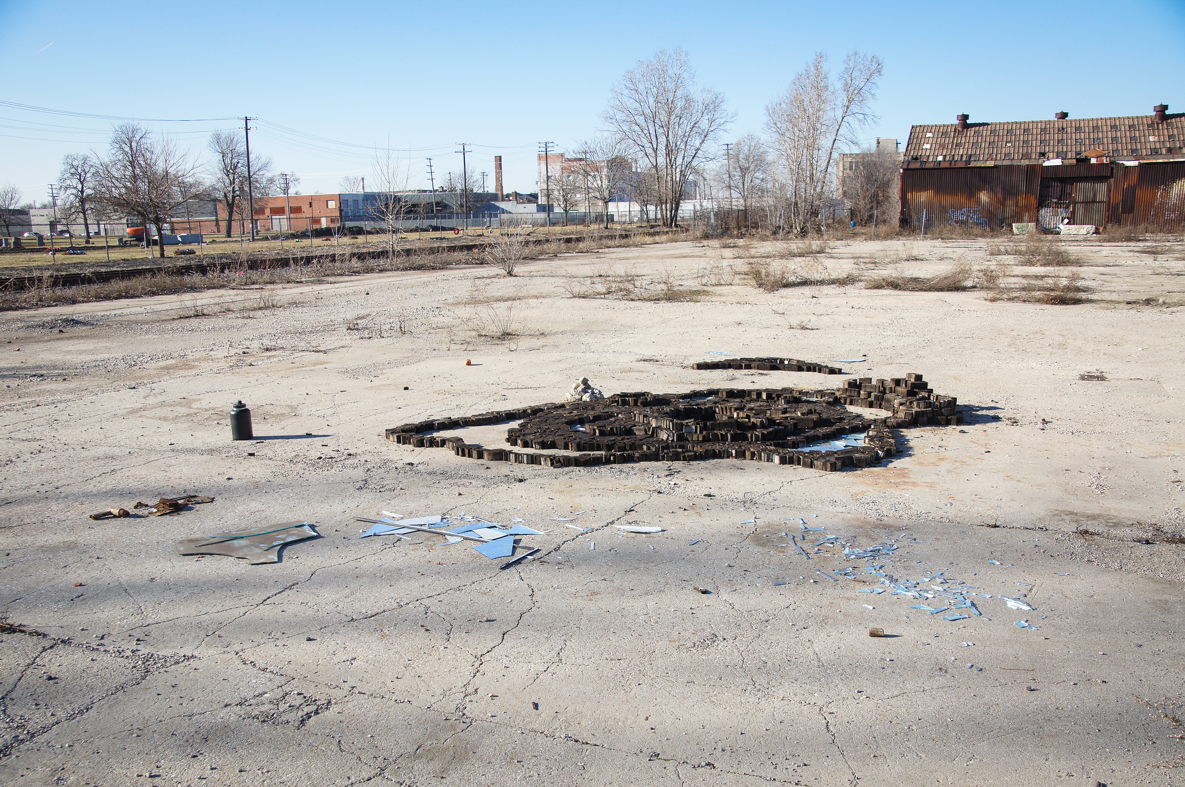 The last photo I have prior to demolition.