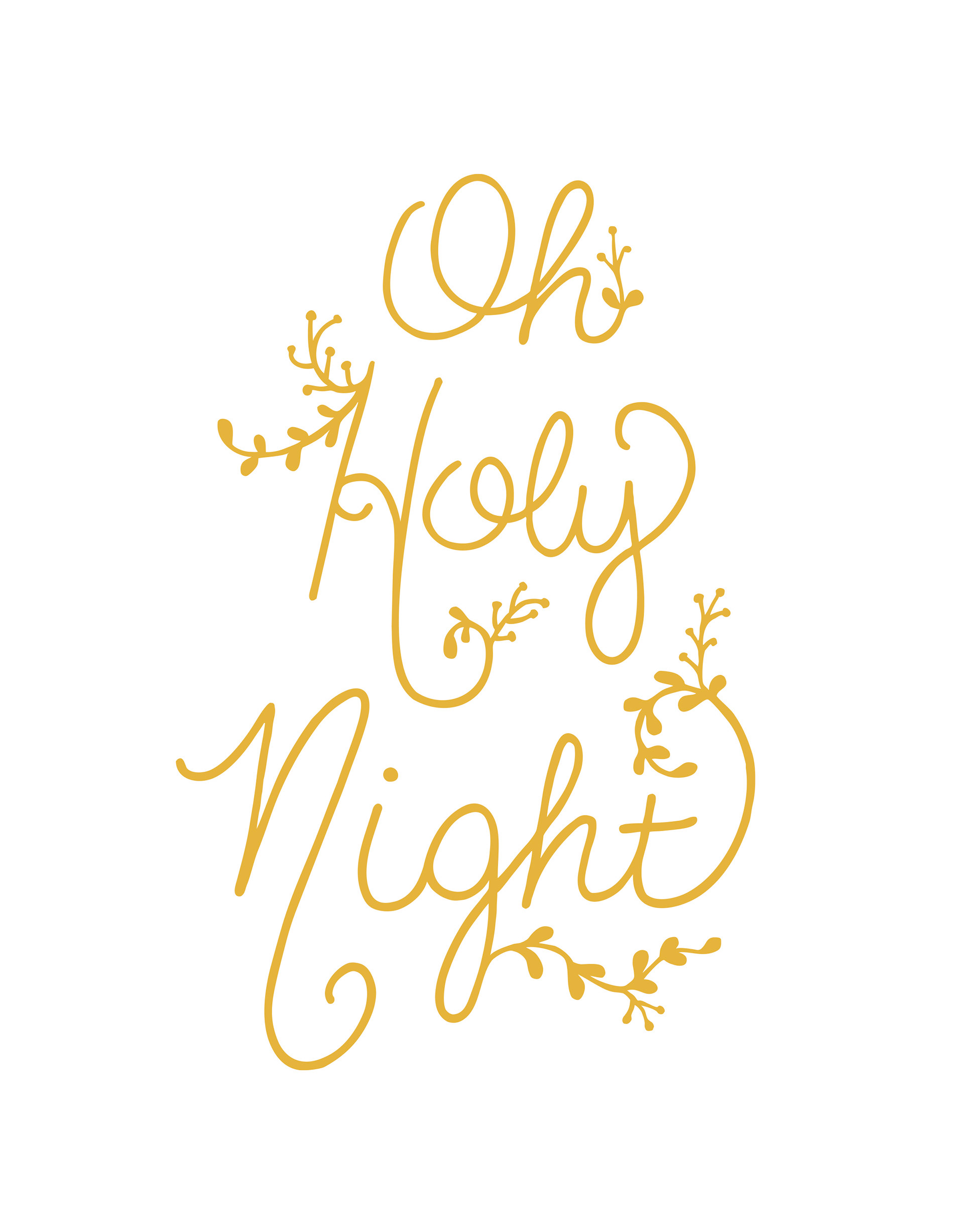Hand lettering by Julie Olson