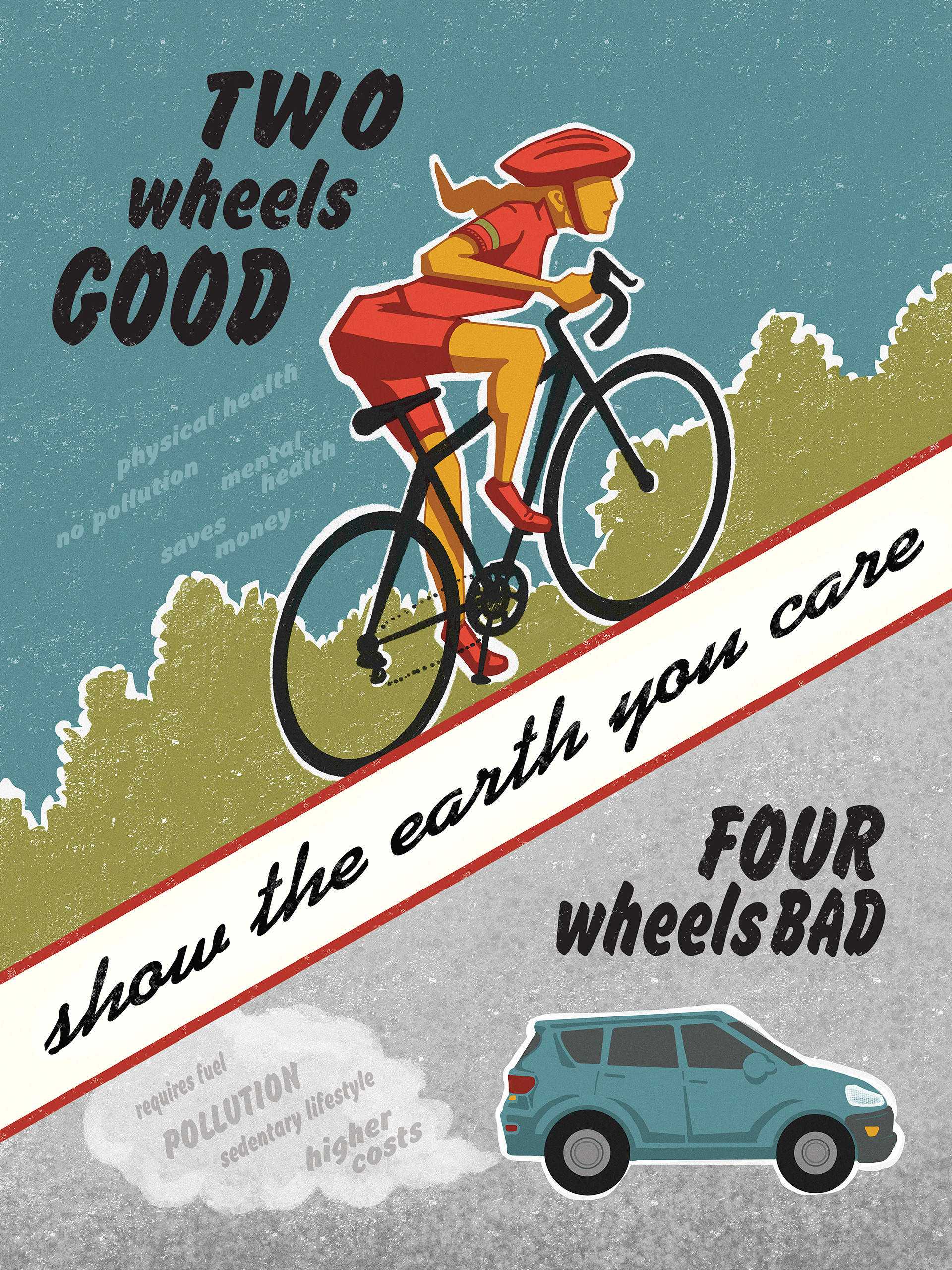 Pro Two-Wheels Campaign poster