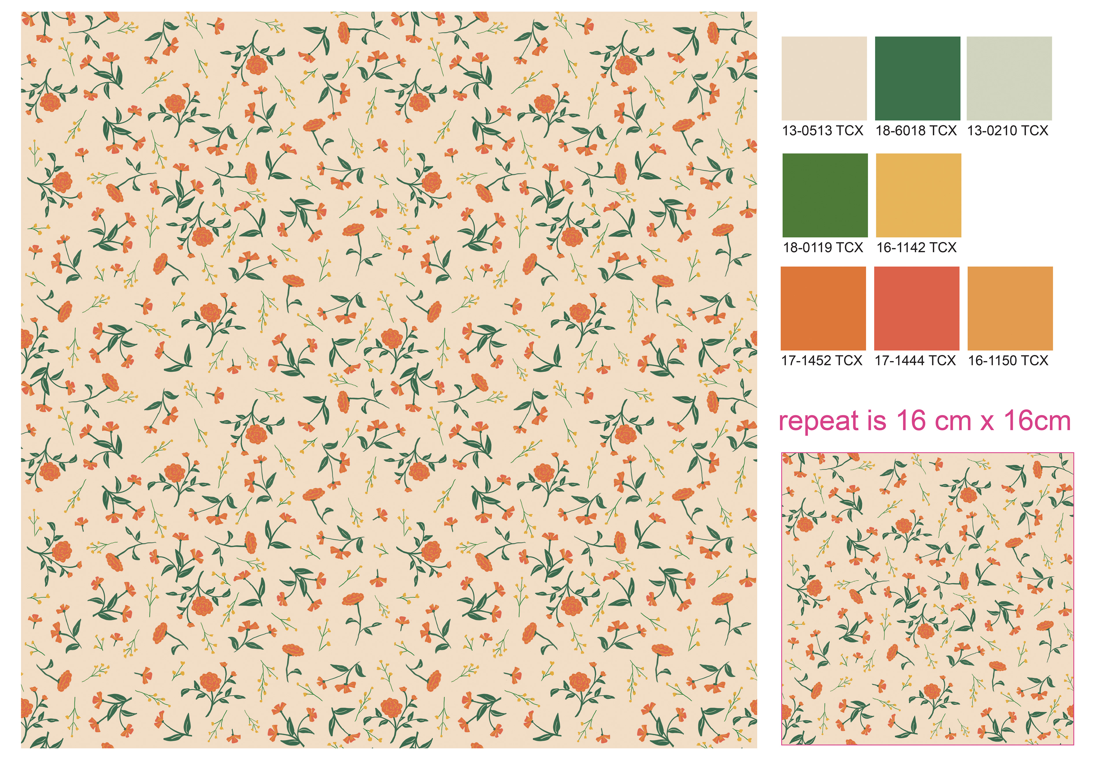 Textile designed by Julie Olson