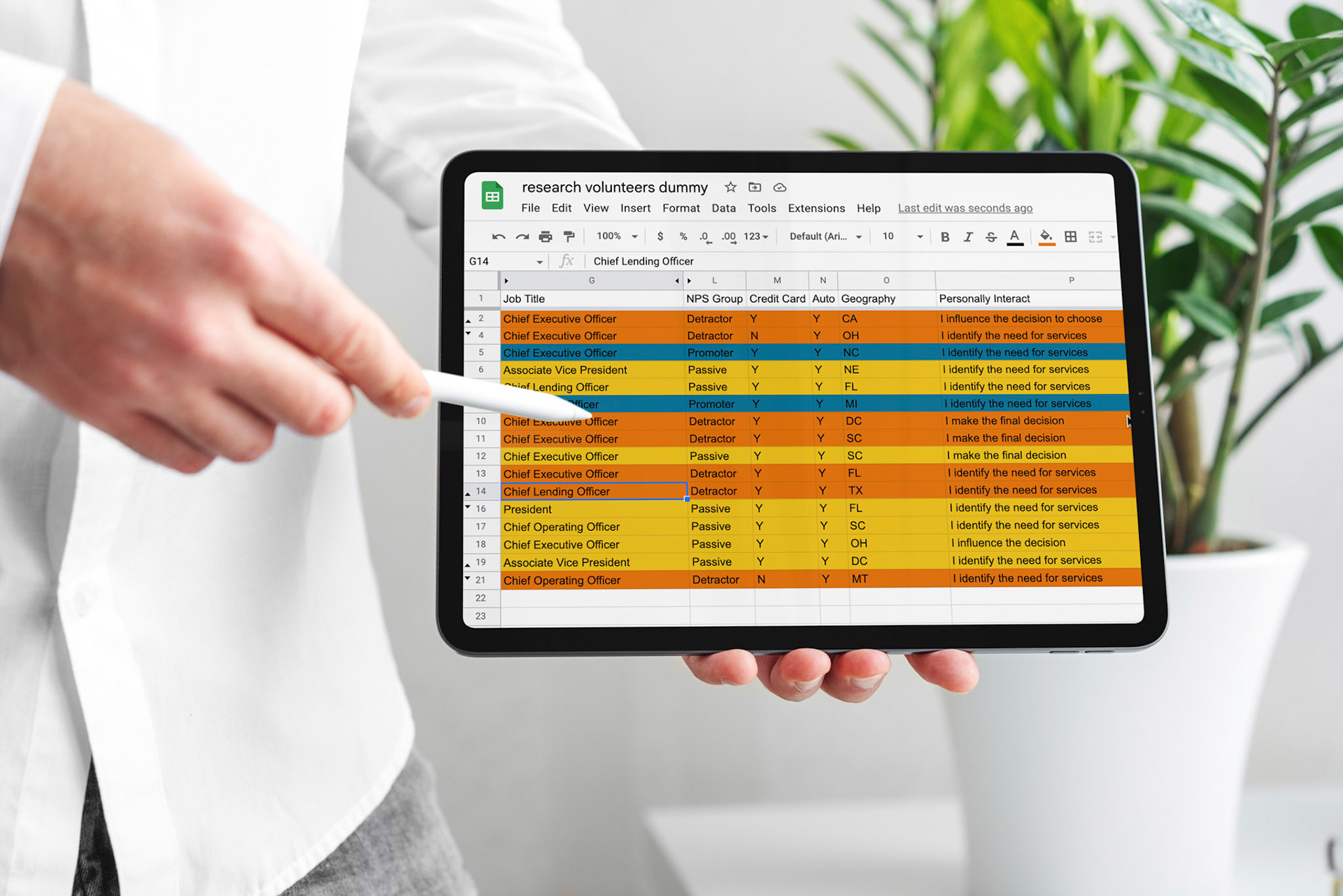 Evaluating CX Data for Recruitment