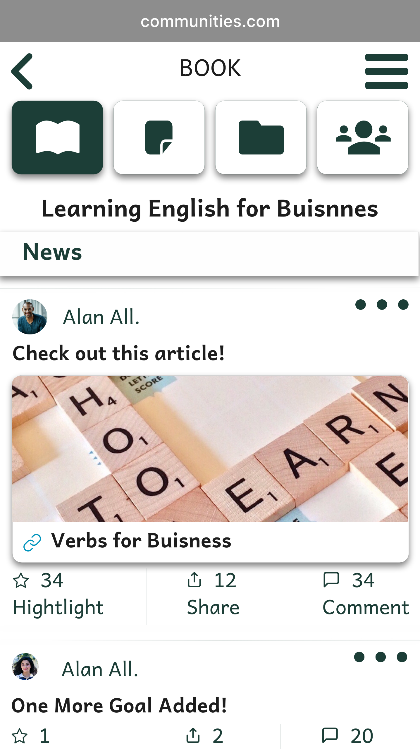 Class News