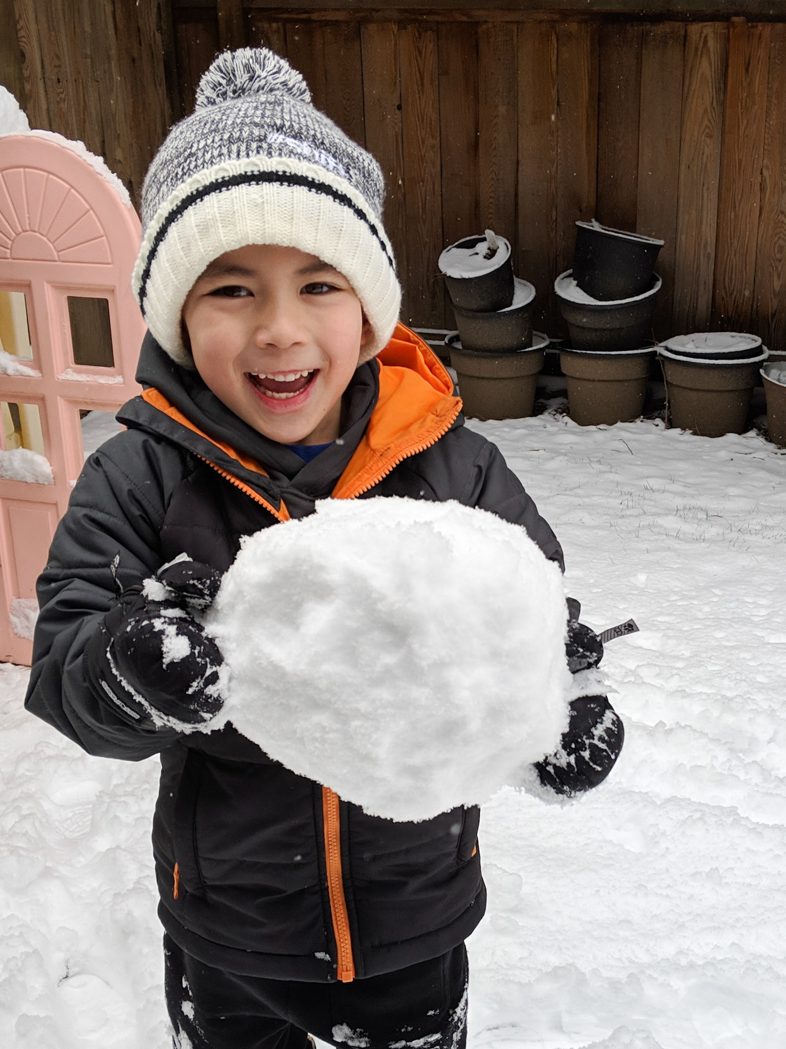 First big snow of the year