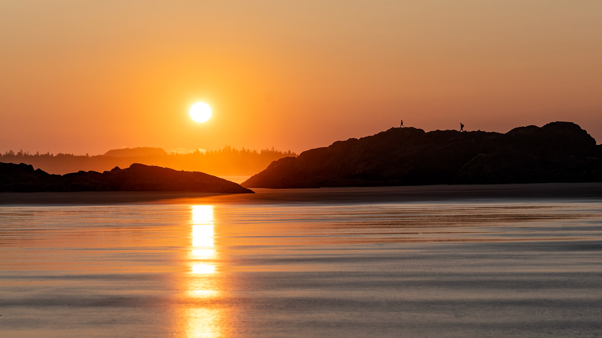 I just got back from three nights at Green Point Campground in Pacific Rim National park near Tofino.  In my opinion the best beach in BC.  We had amazing weather during the day which led to amazing sunsets at night.  Here is the first of the photos.