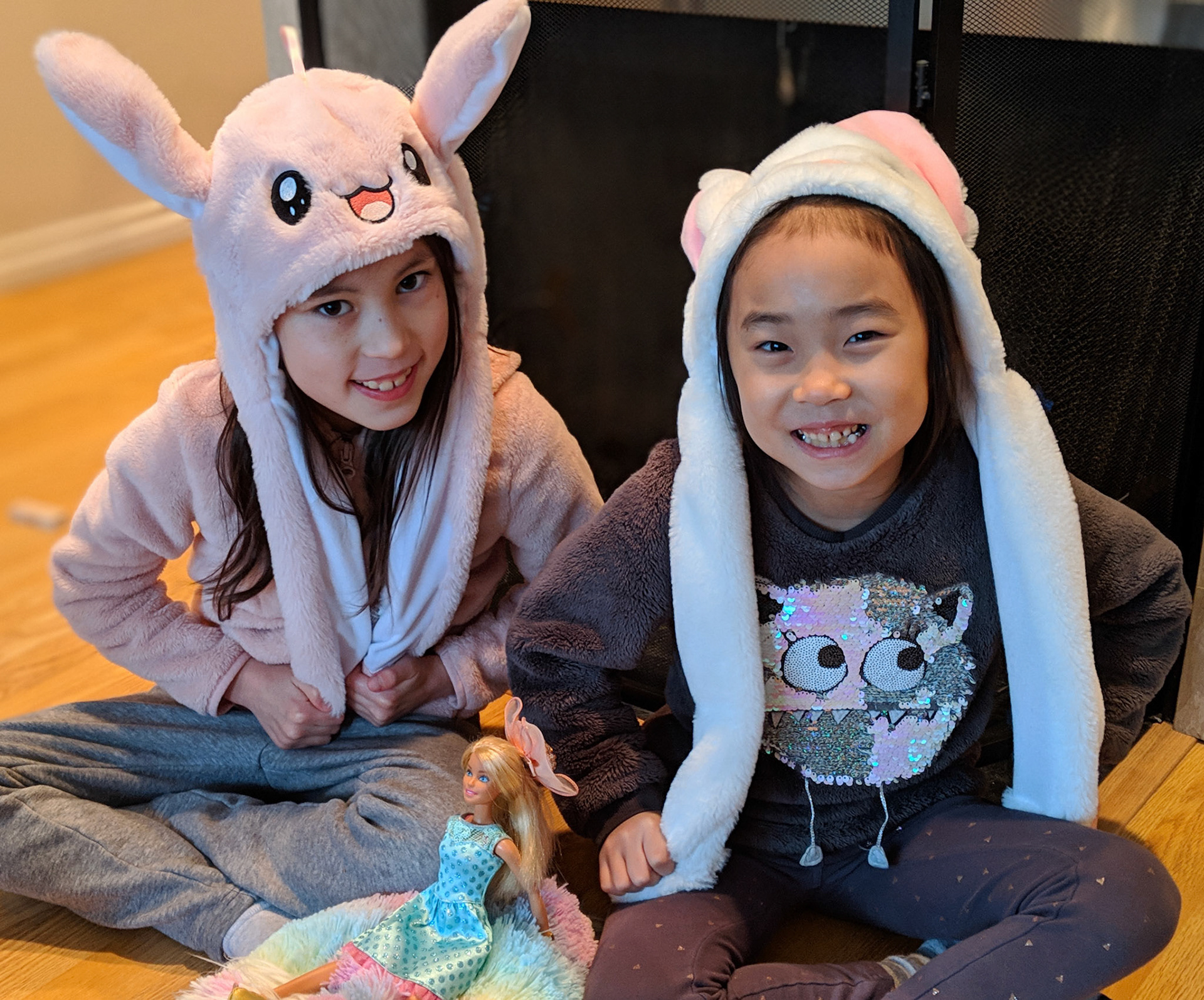 Josephine and her best friend from Kindergarden, Solah.