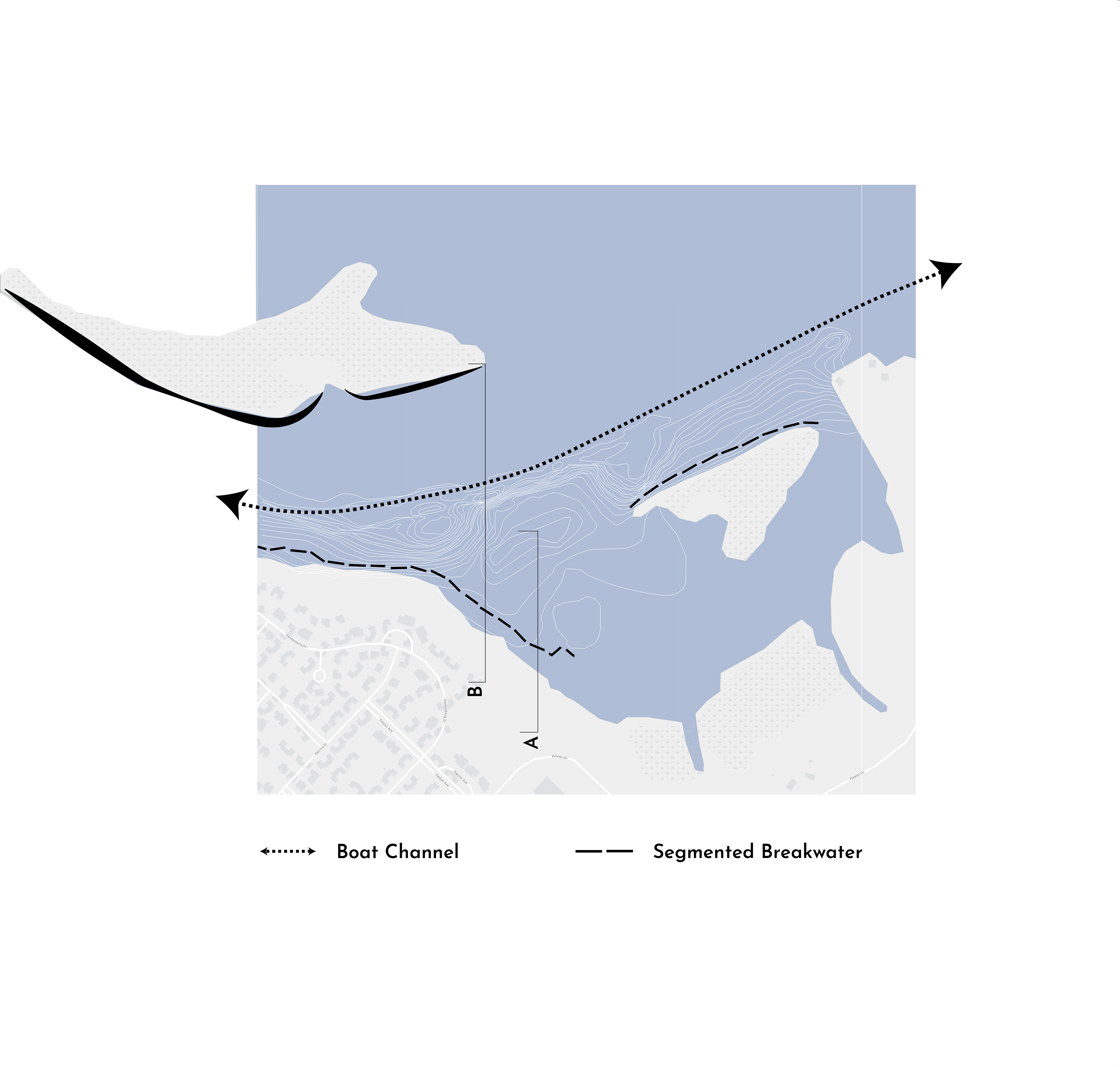 Proposed Living Shoreline by Mississippi State University