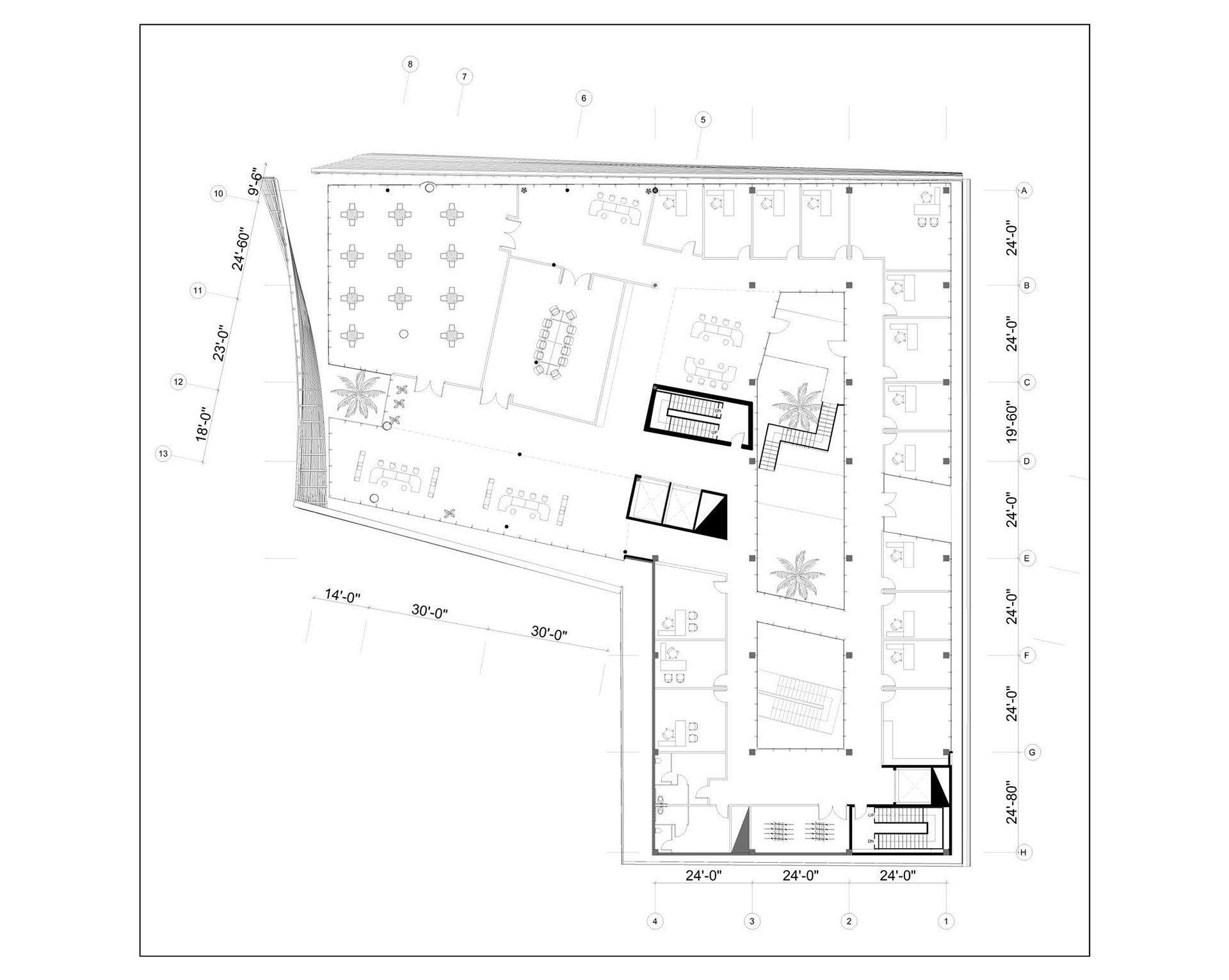 Fourth Floor Plan