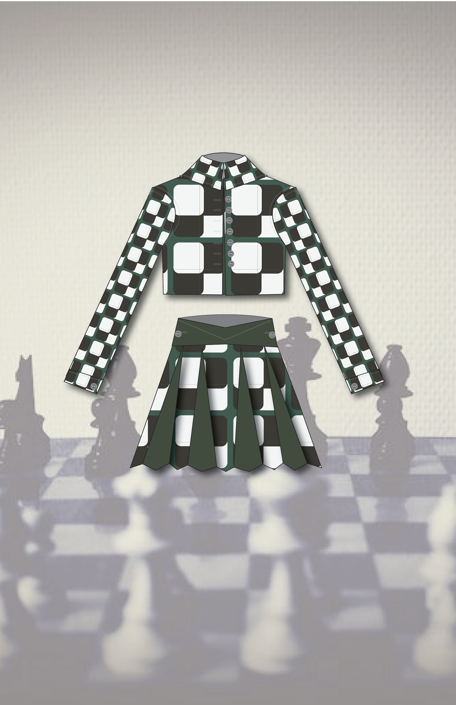"Eclectic Prep", Textile Designs & Texture Mapping