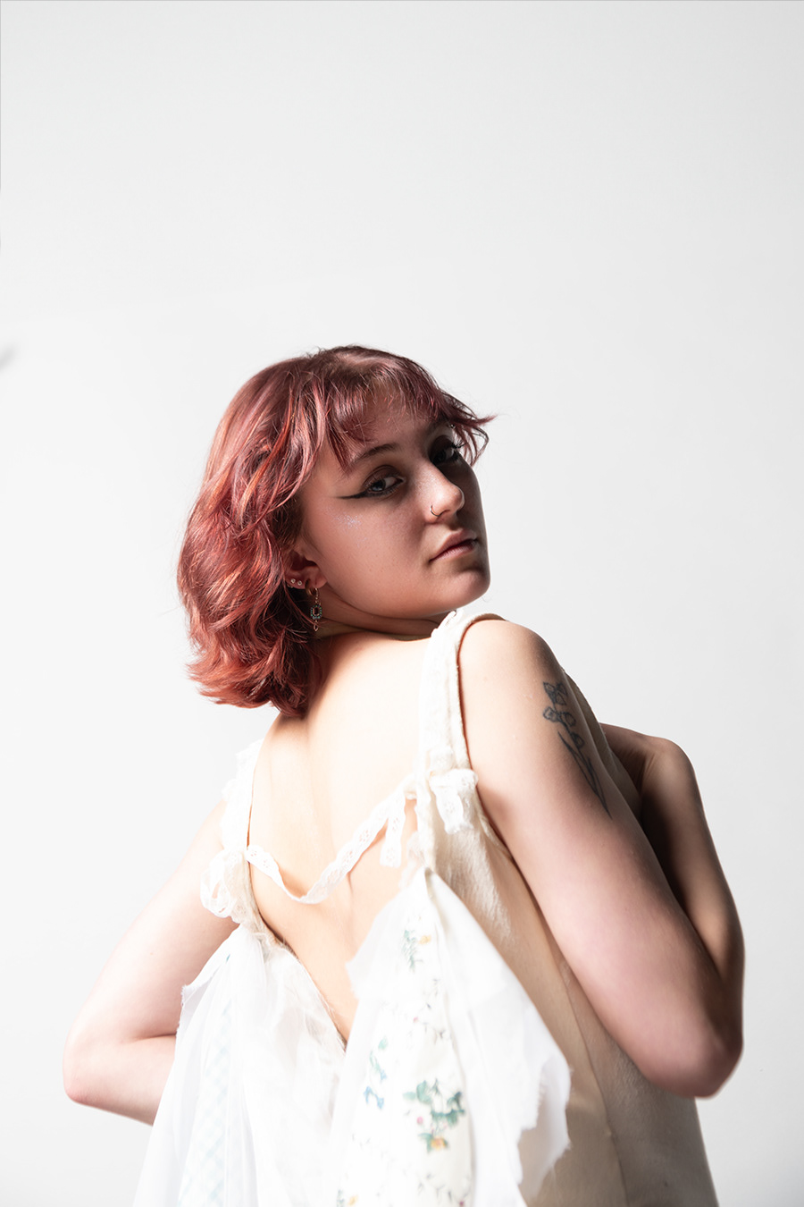 Butterfly Dress, Massart 150th Anniversary   Recycled Materials  Fall 2023