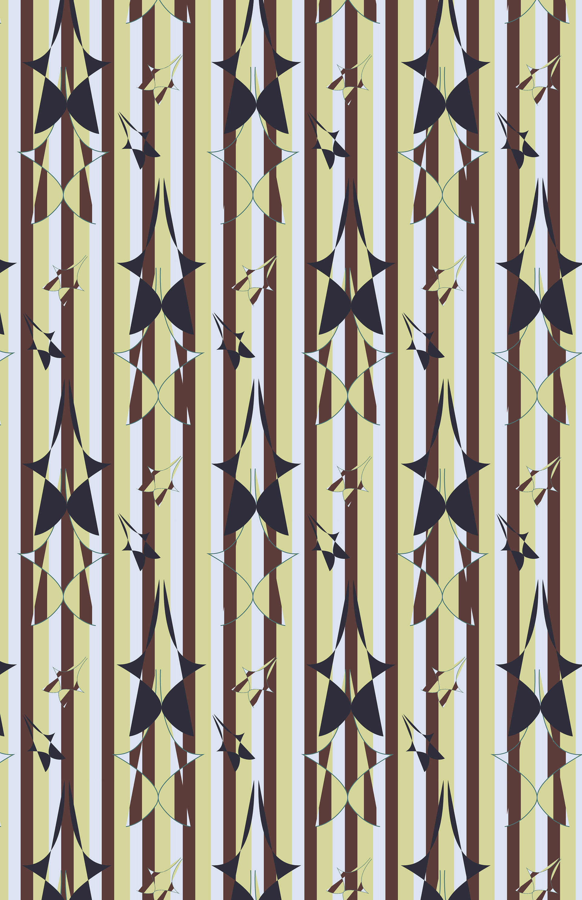 "Eclectic Prep", Textile Designs & Texture Mapping
