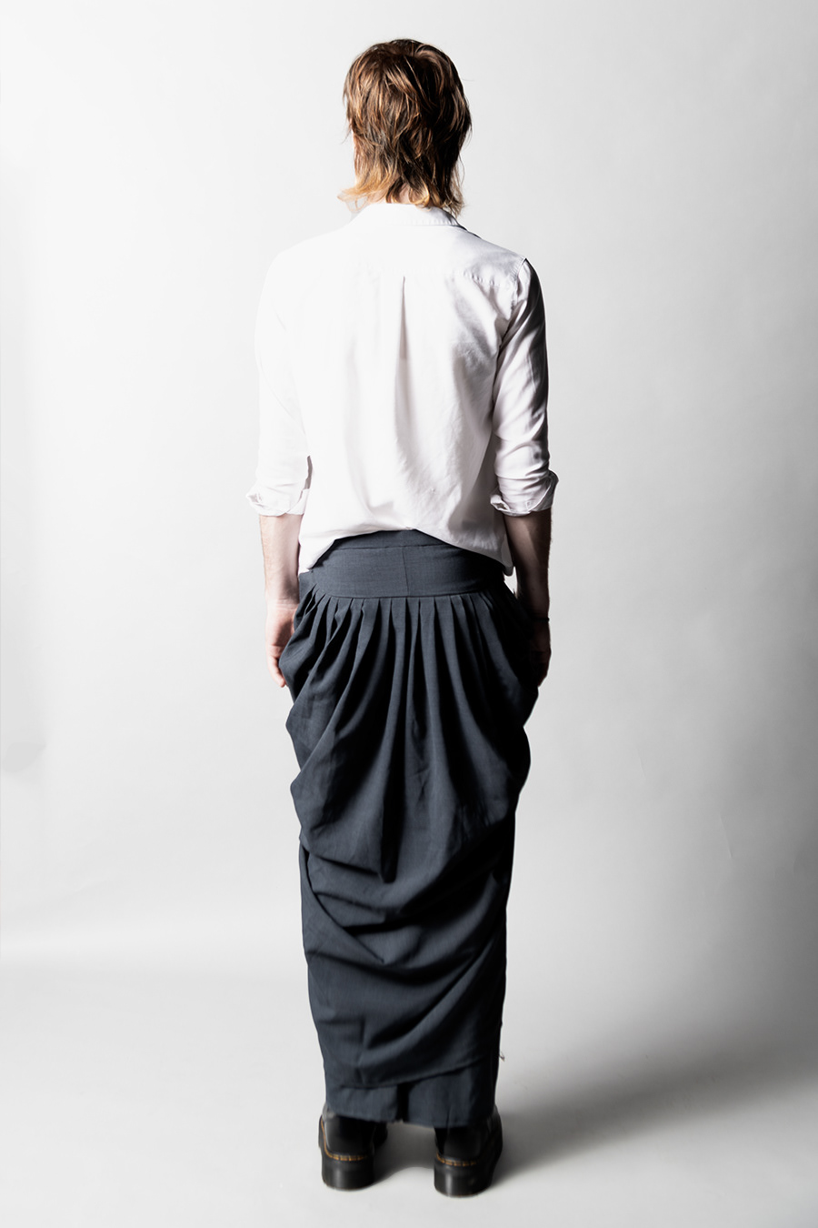 Pleated Kilt Pants, Fall 2023