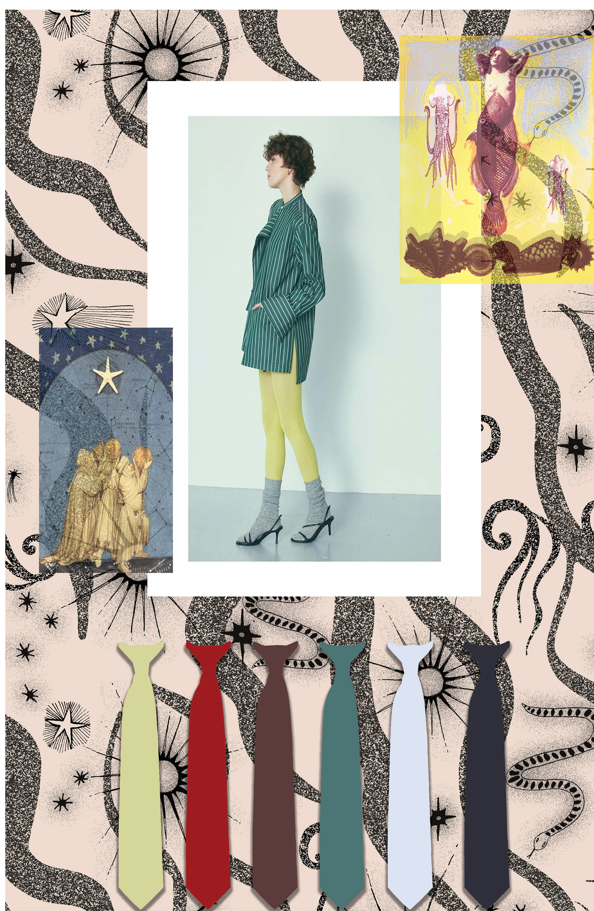 "Eclectic Prep", Textile Designs & Texture Mapping