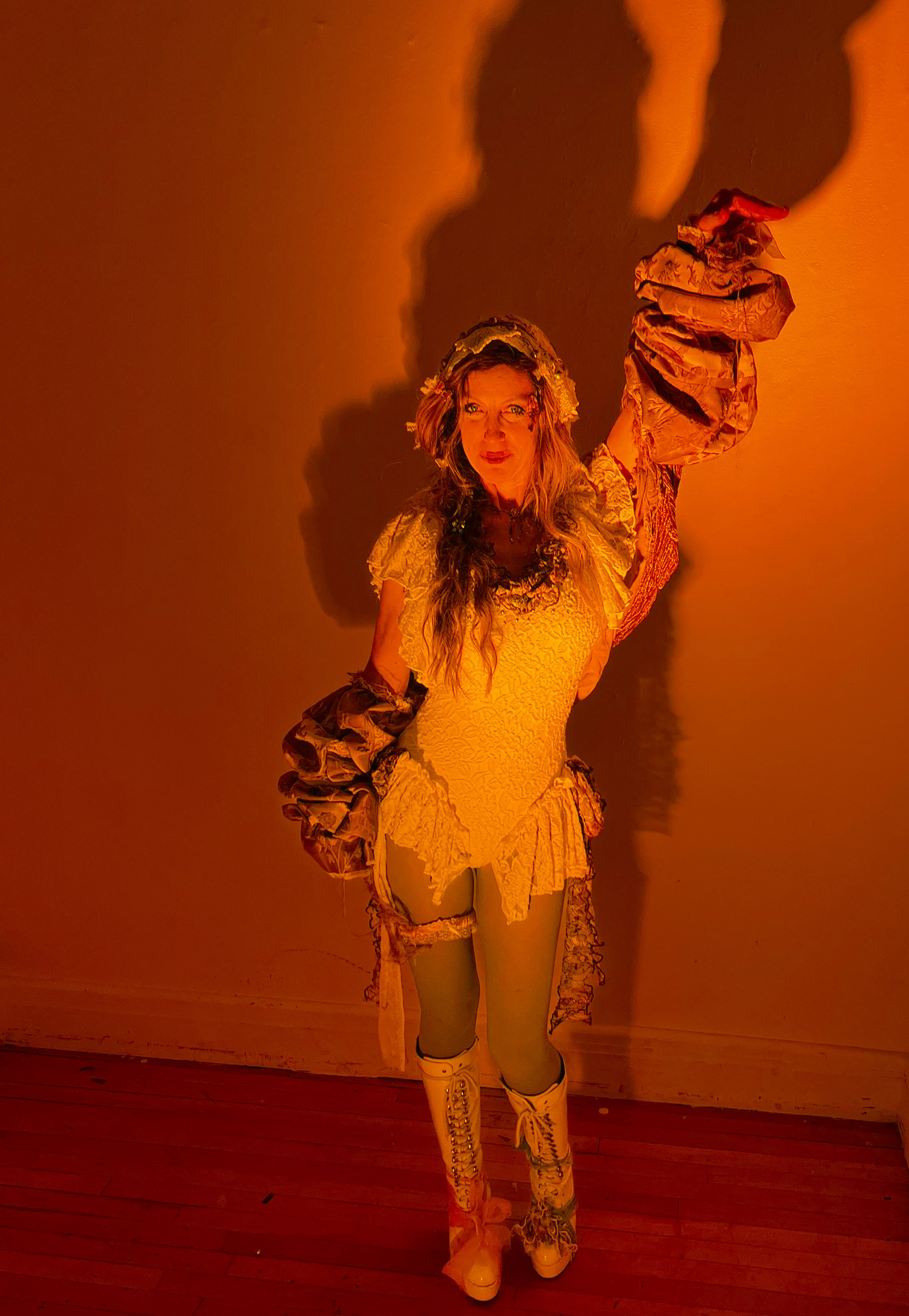An immortal doll, a human doily