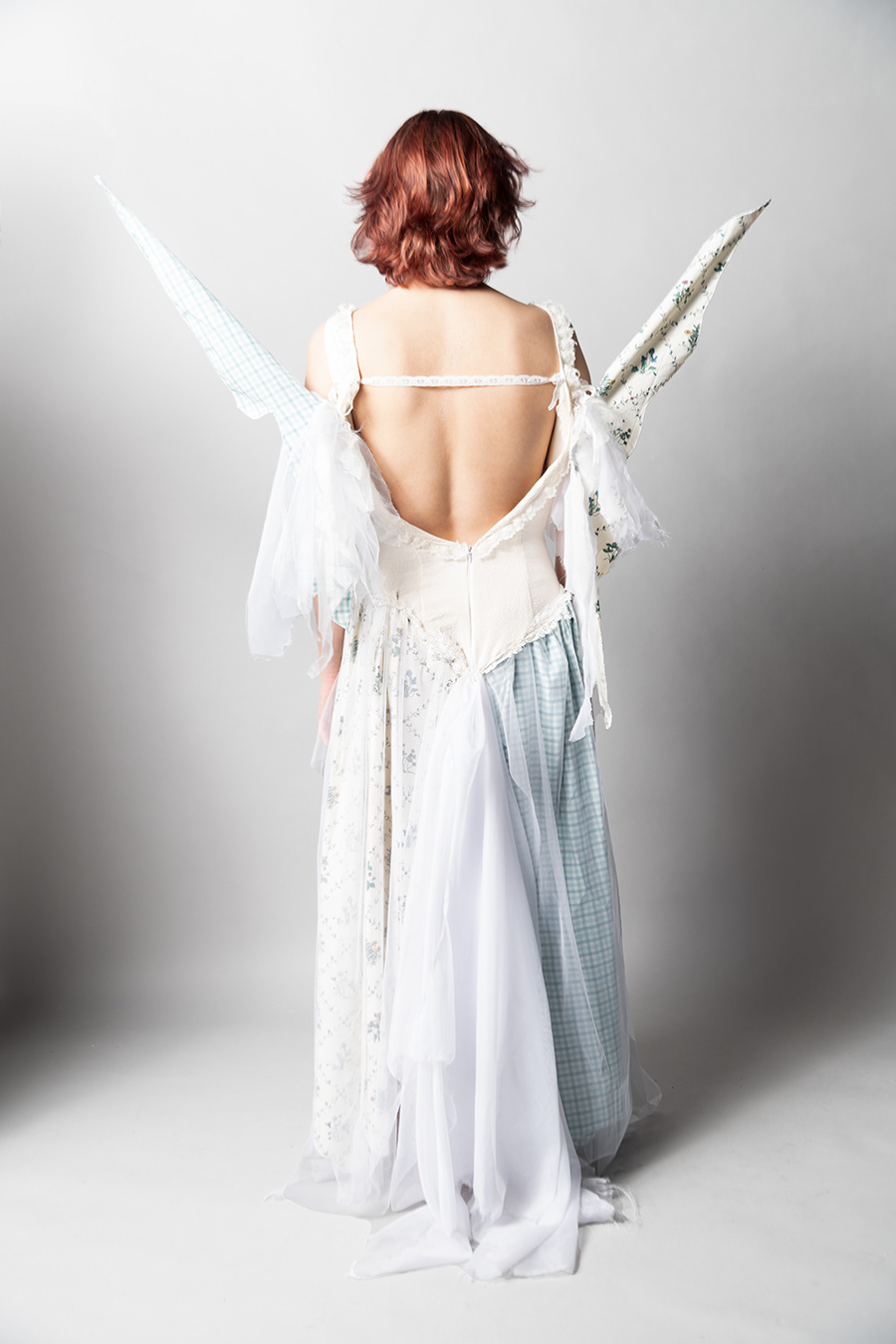 Butterfly Dress, Massart 150th Anniversary Recycled Materials Fall 2023