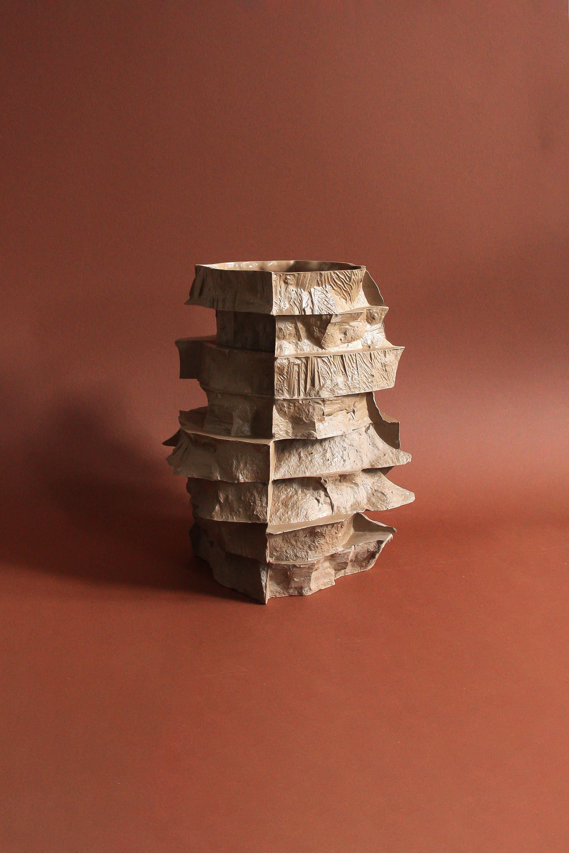 8 Layers in LIGHT UMBER