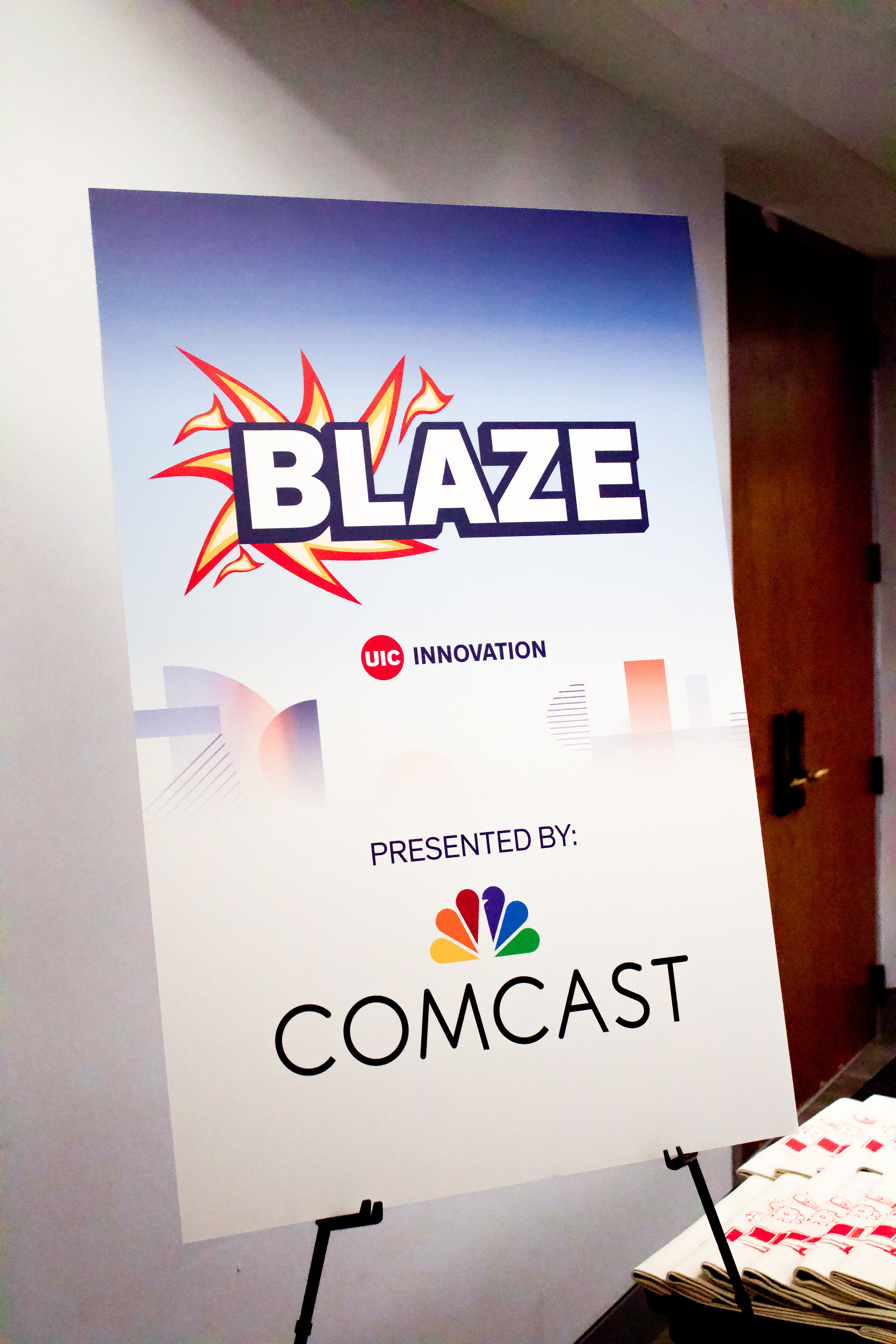 Blaze X Comcast Welcome Poster