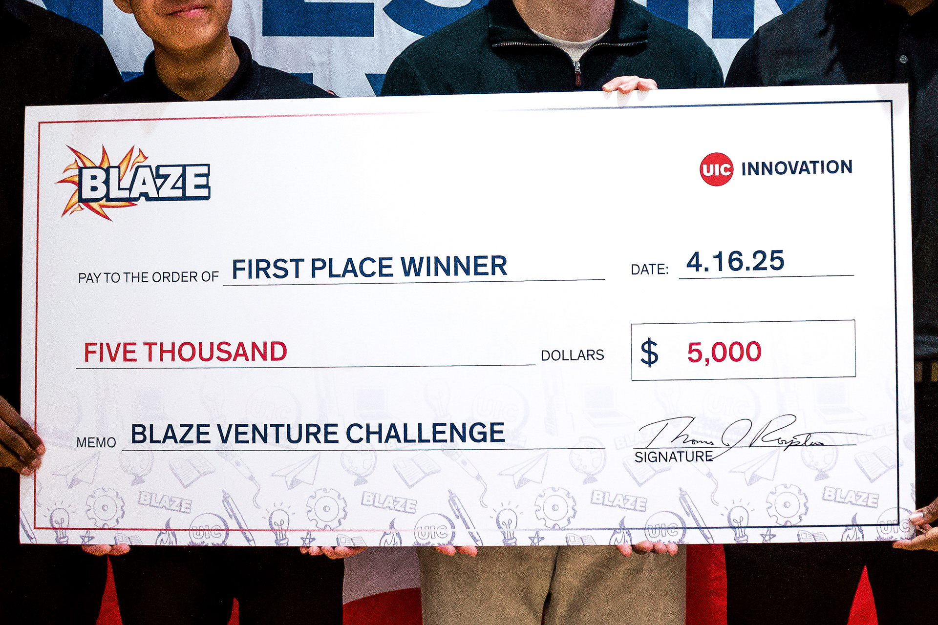 Blaze Giant Check for Winning Teams