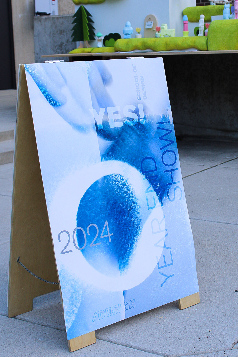 Outside Welcome Poster