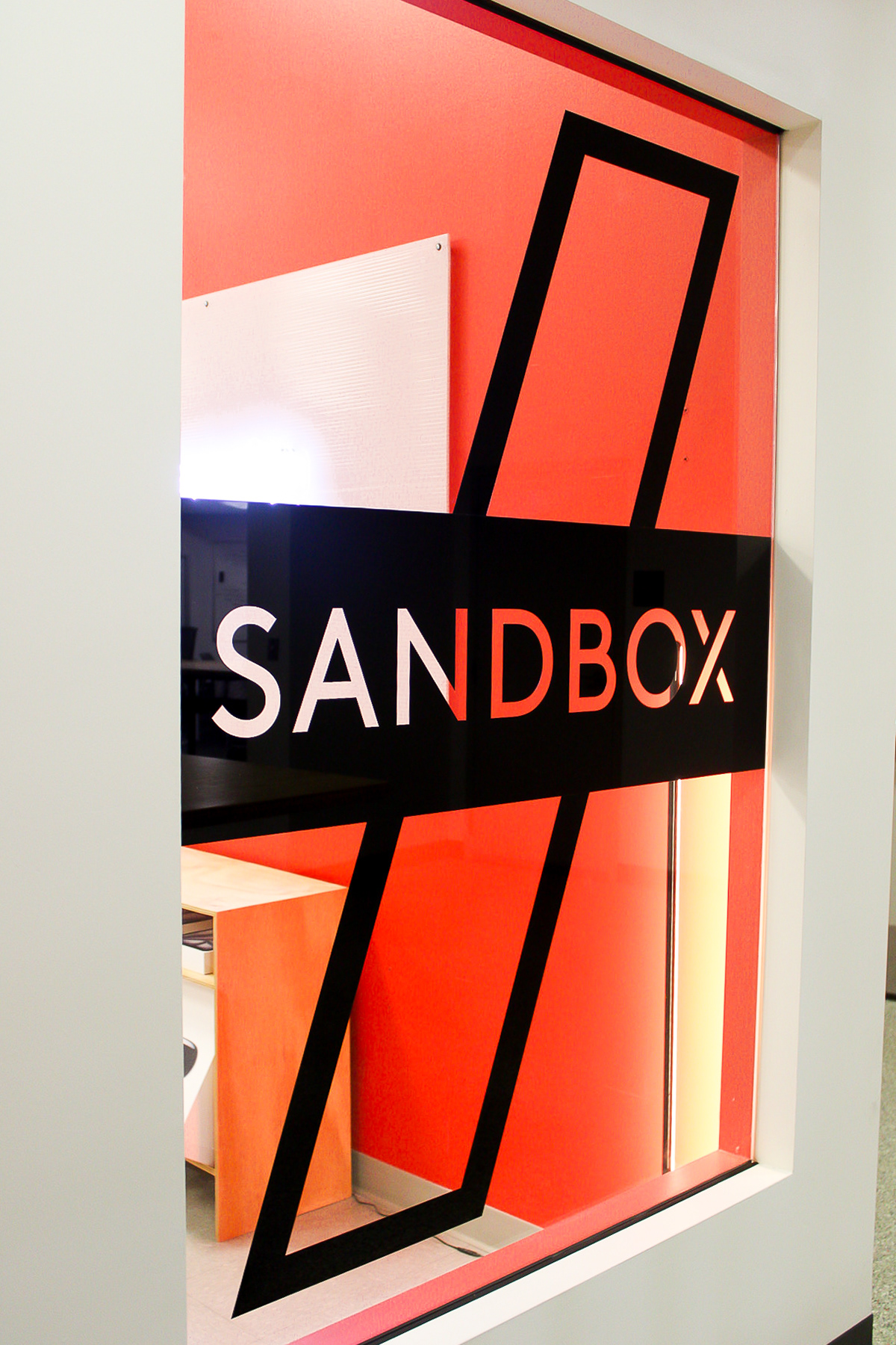 Window Decal in Sandbox Lab