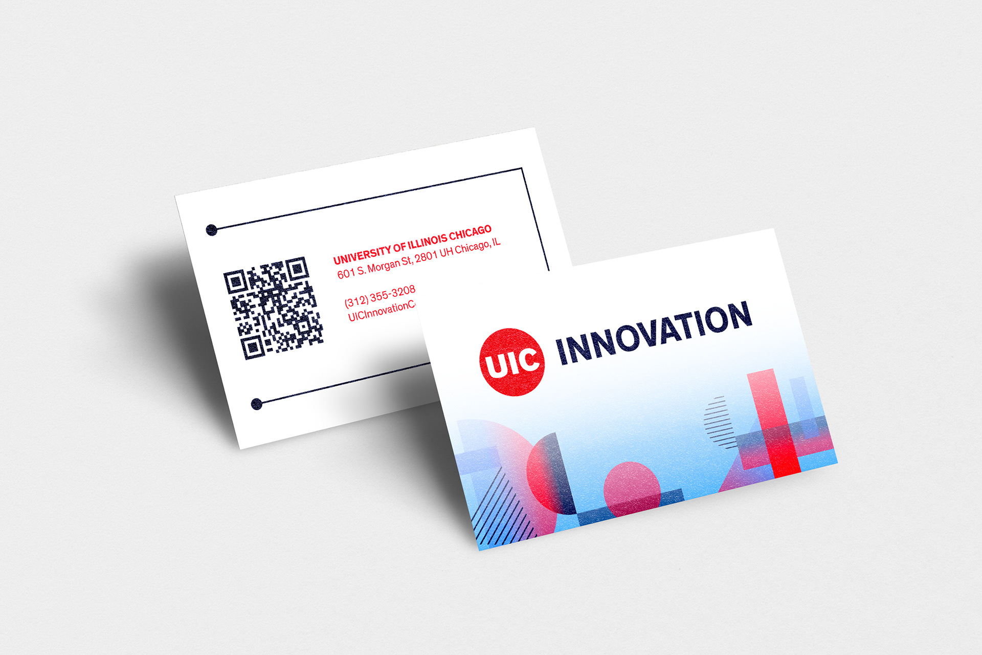 UIC Innovation Business Card Mockup