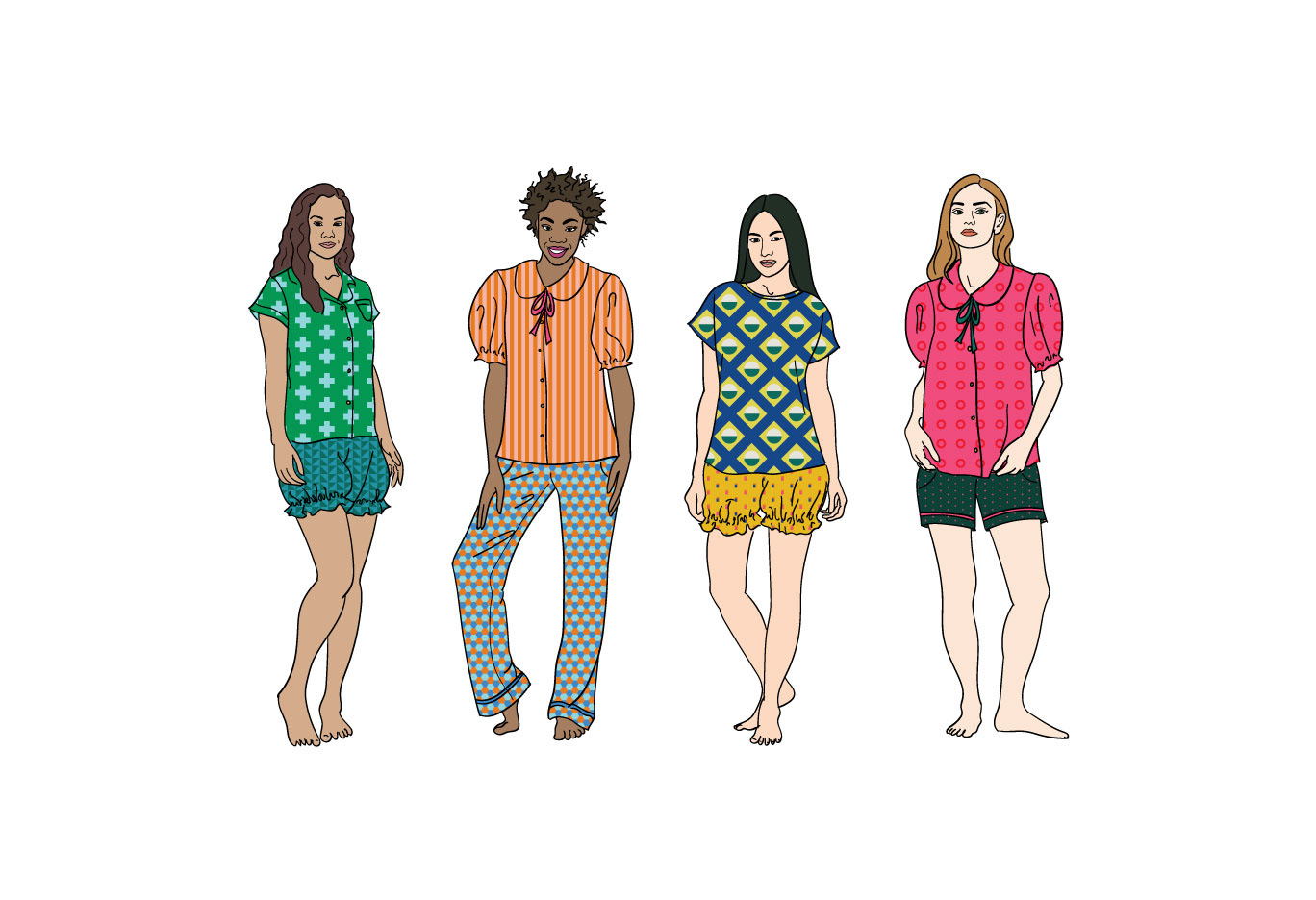 Cozy pajama designs