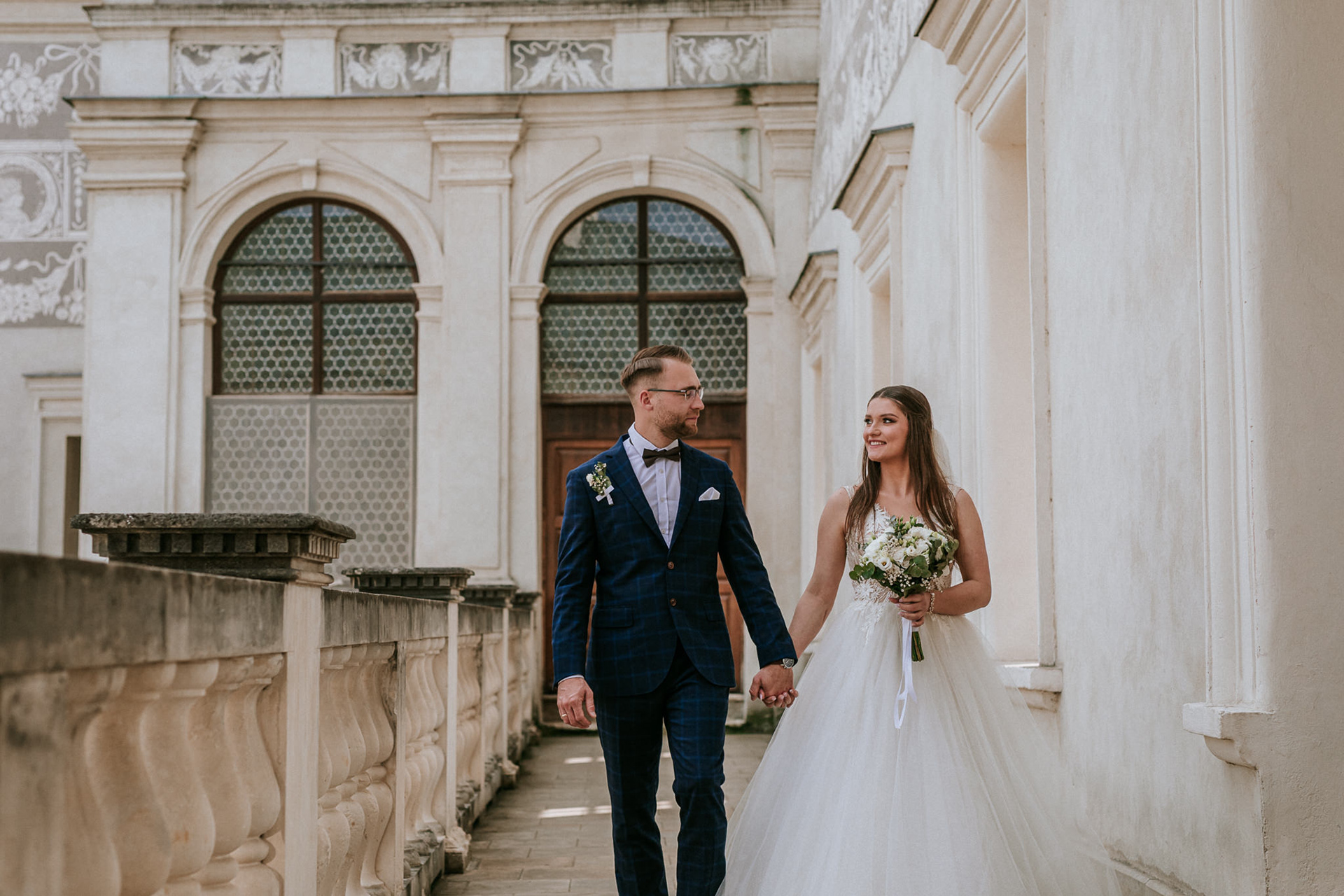 Sesja ślubna w Krasiczynie fotografia ślubna Rzeszów