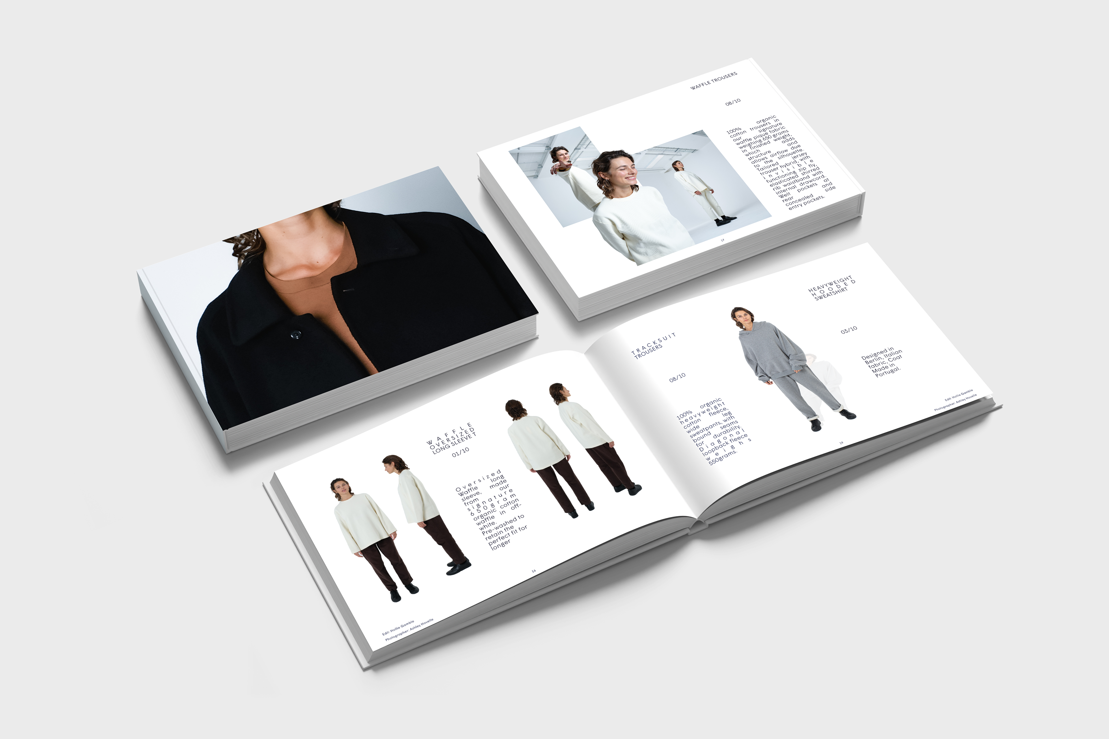 Preview of the woman’s catalog featuring our model Lena