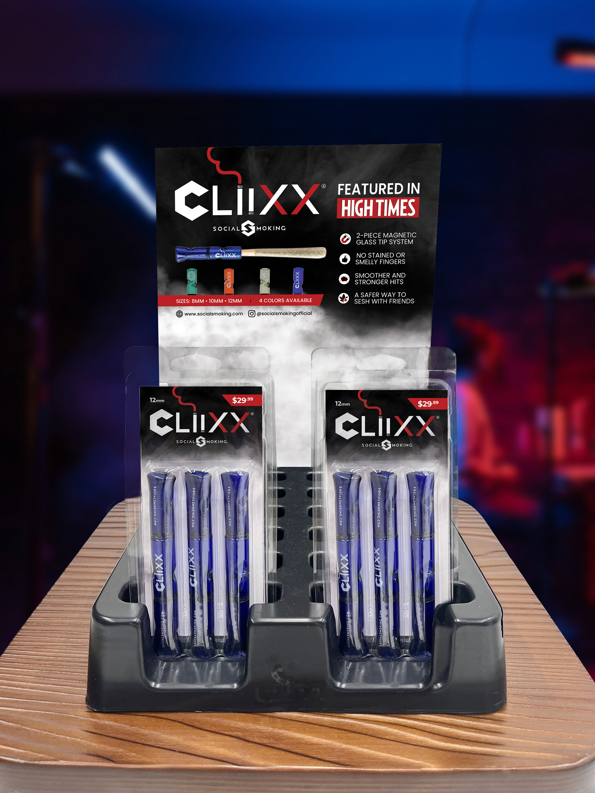 Designed the individual product packaging and the display