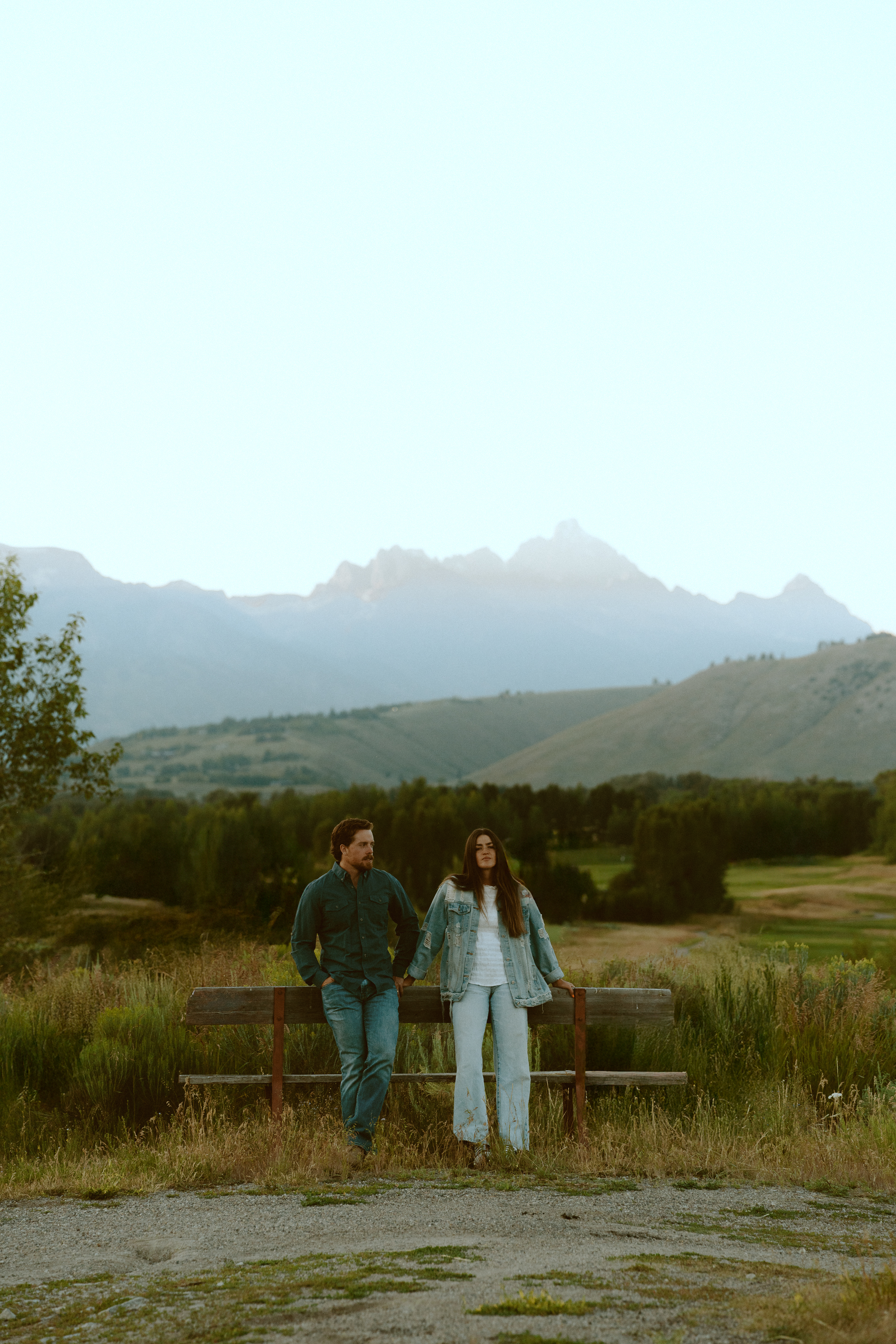 family photos teton views