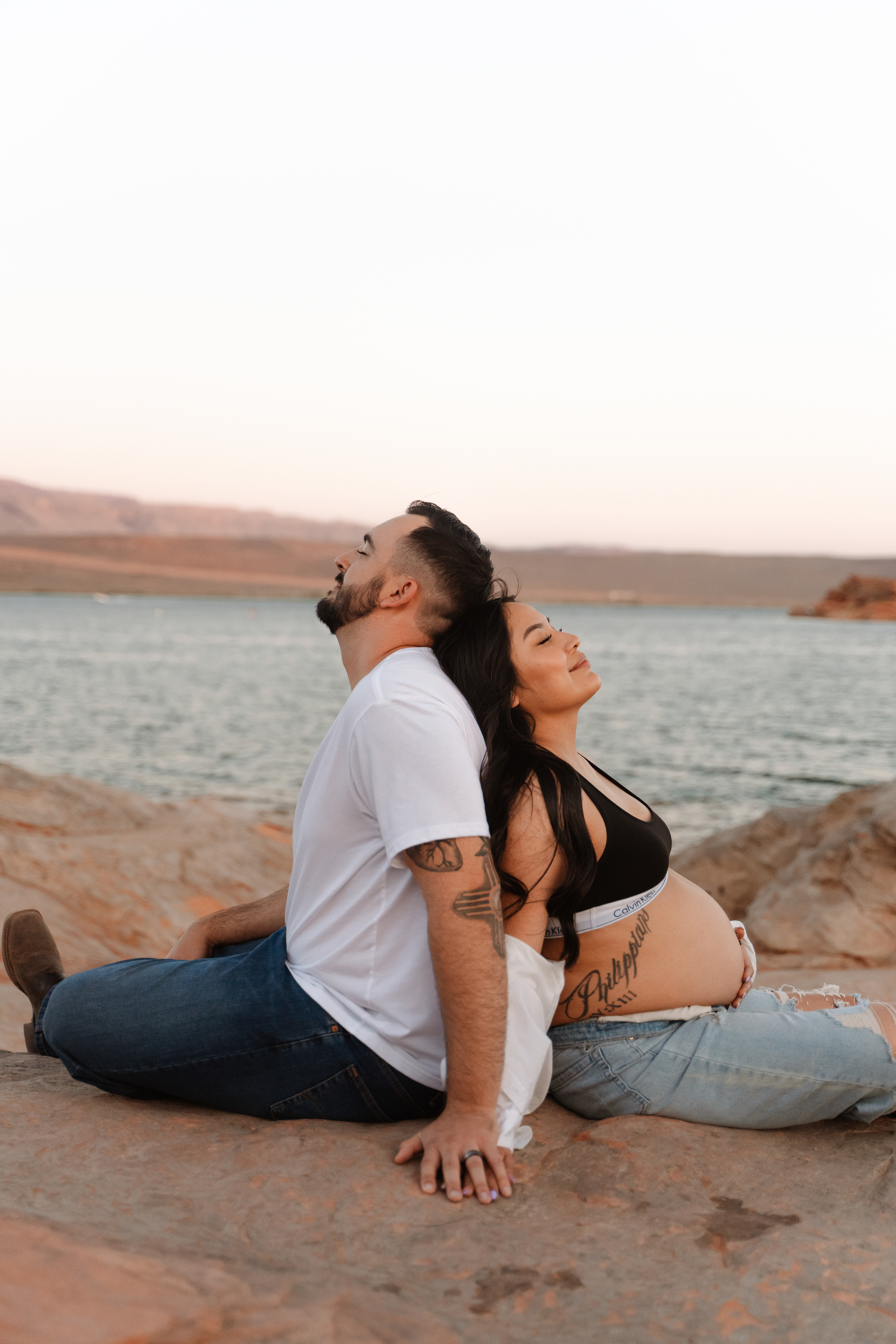 Maternity photos tetons