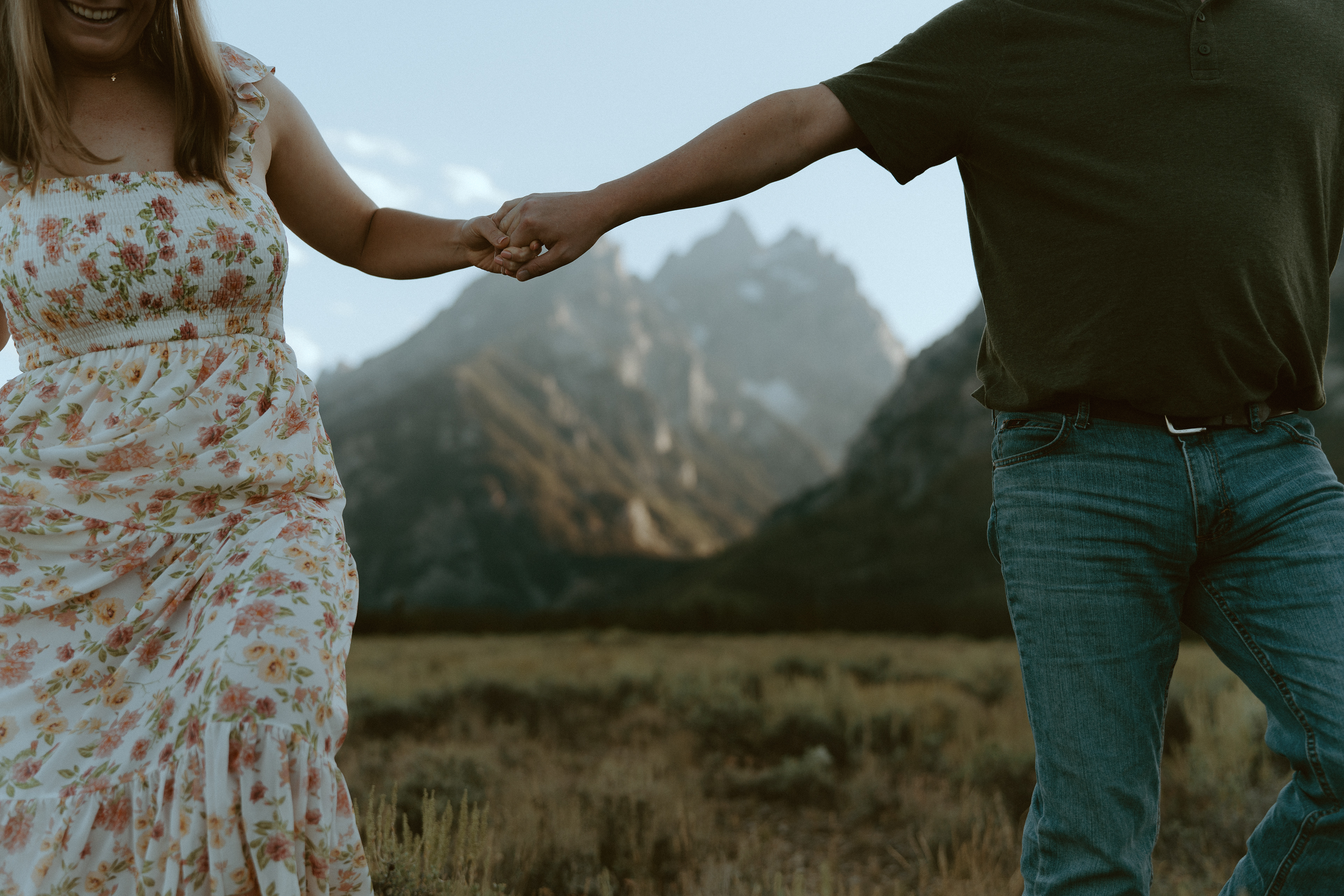 engagement photos teton national park