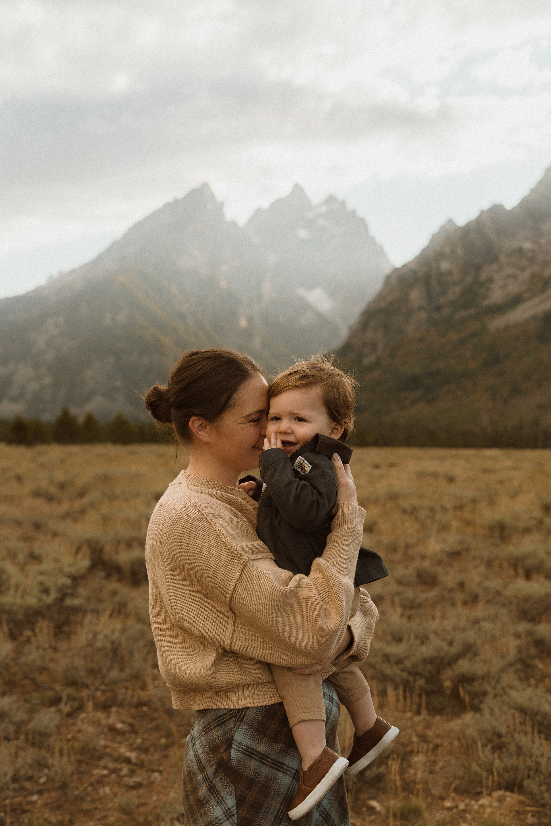 family photos tetons