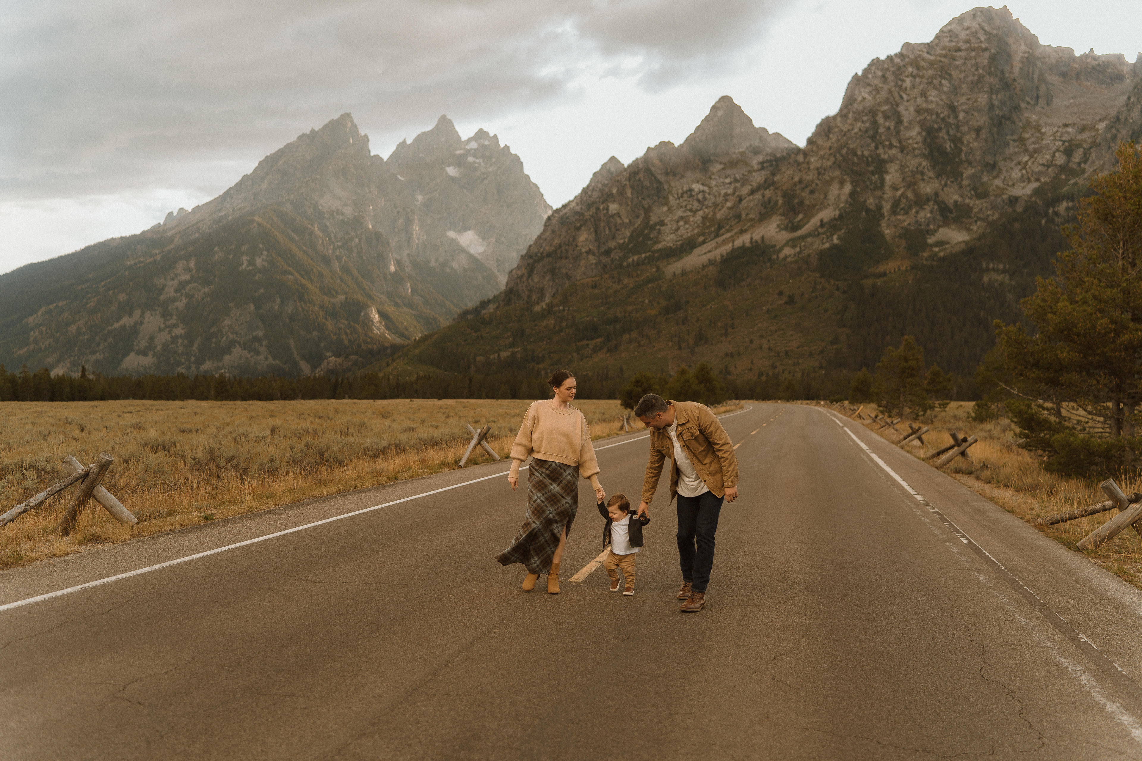 family photos at teton national park