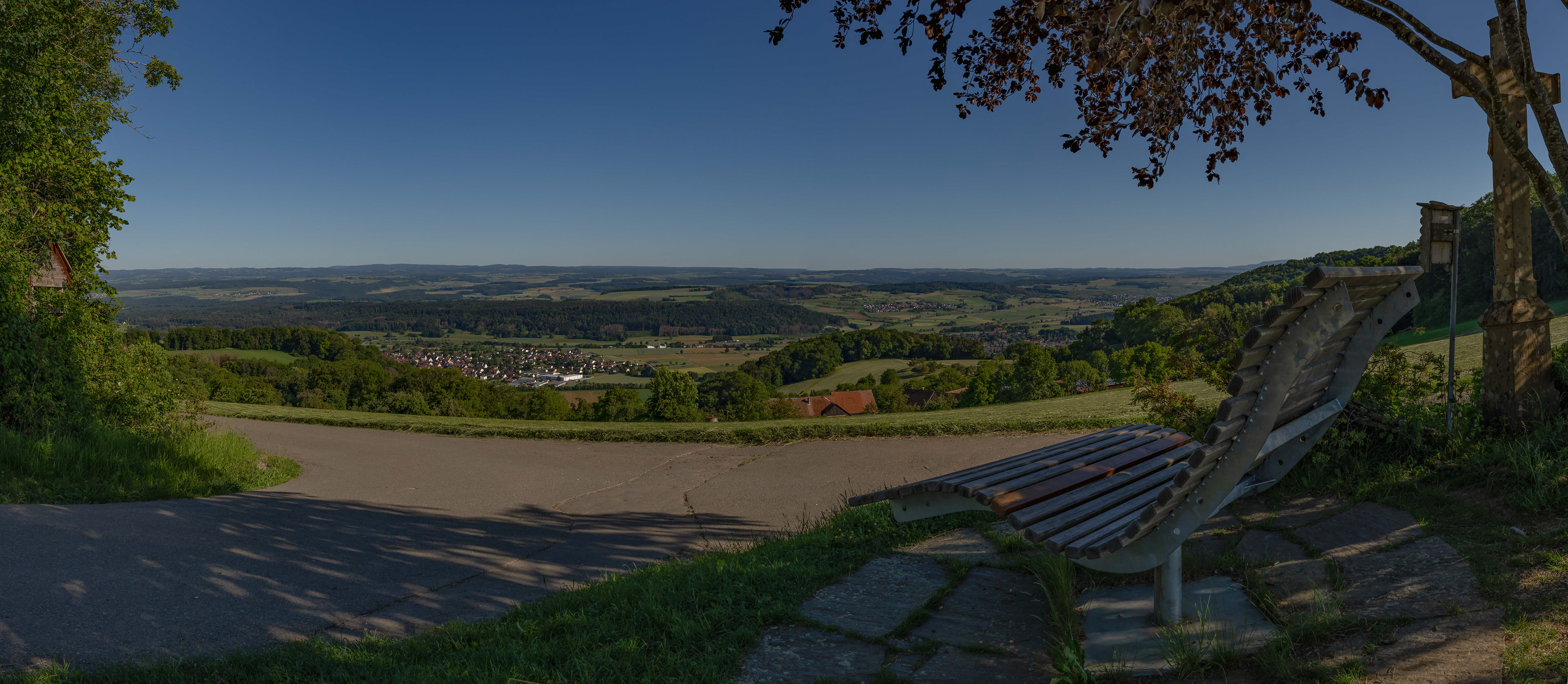 Blick vom Kalten Wangen auf Klettgau