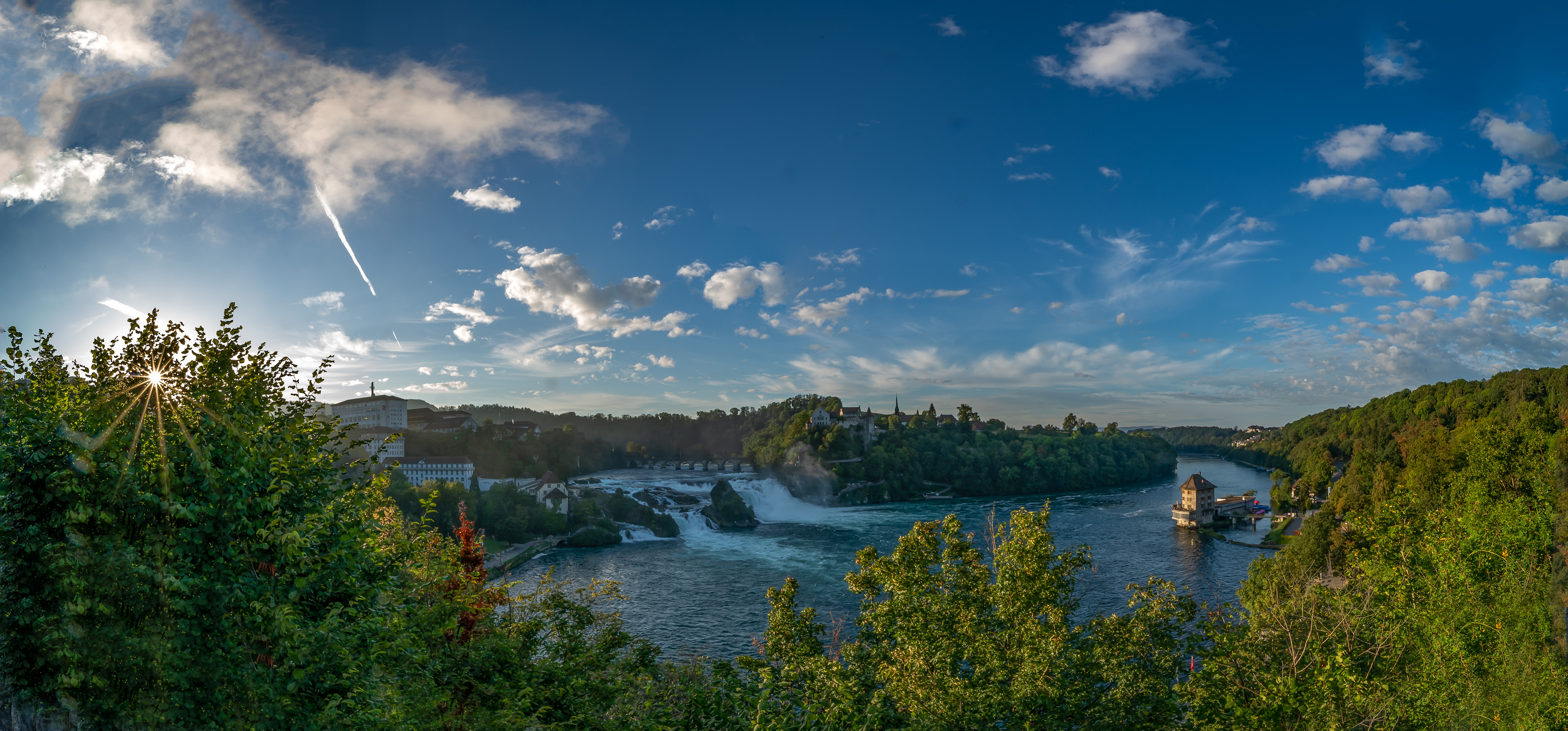 Morgens am Rheinfall