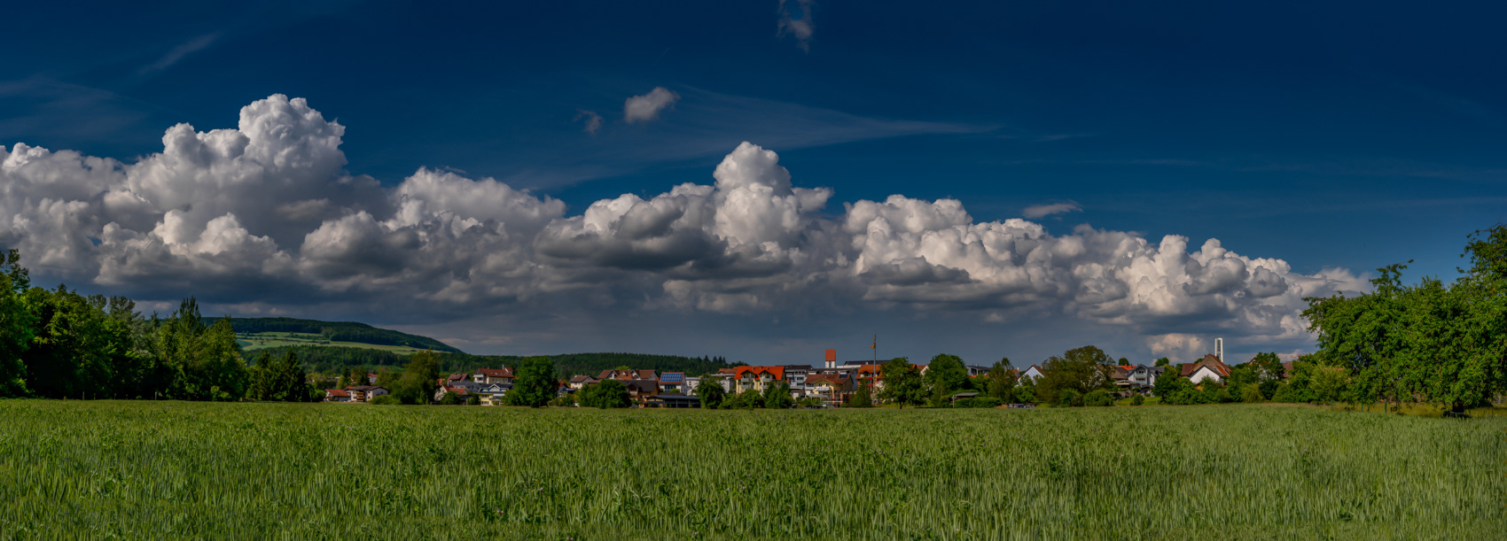Lauchringen, Panorama aus 28 Einzelbildern