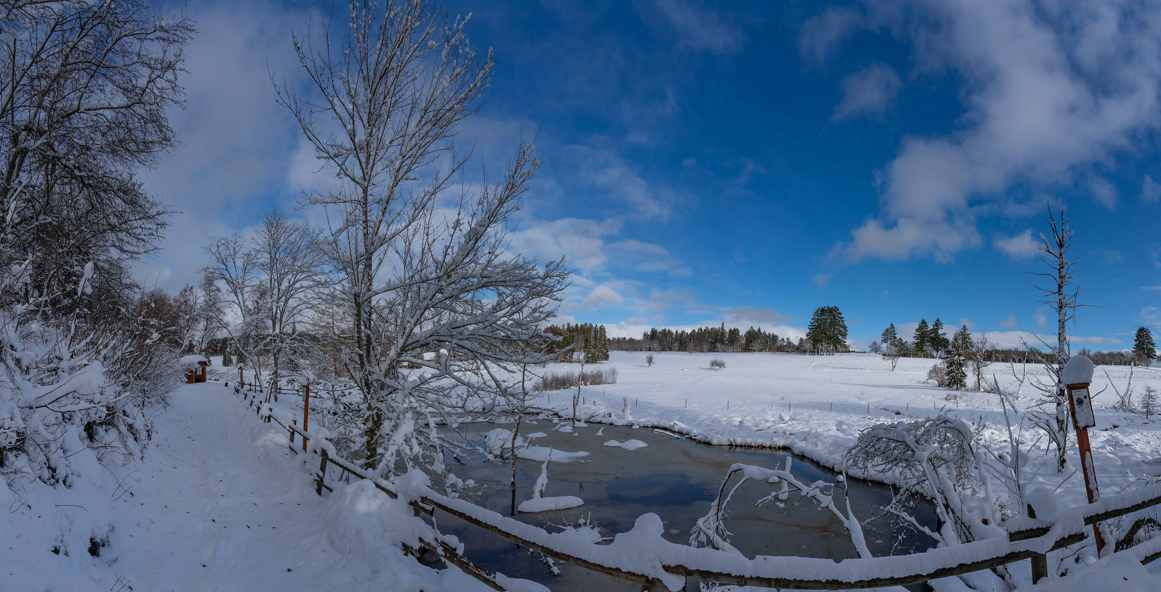 Winterstimmung am Schlüchtsee