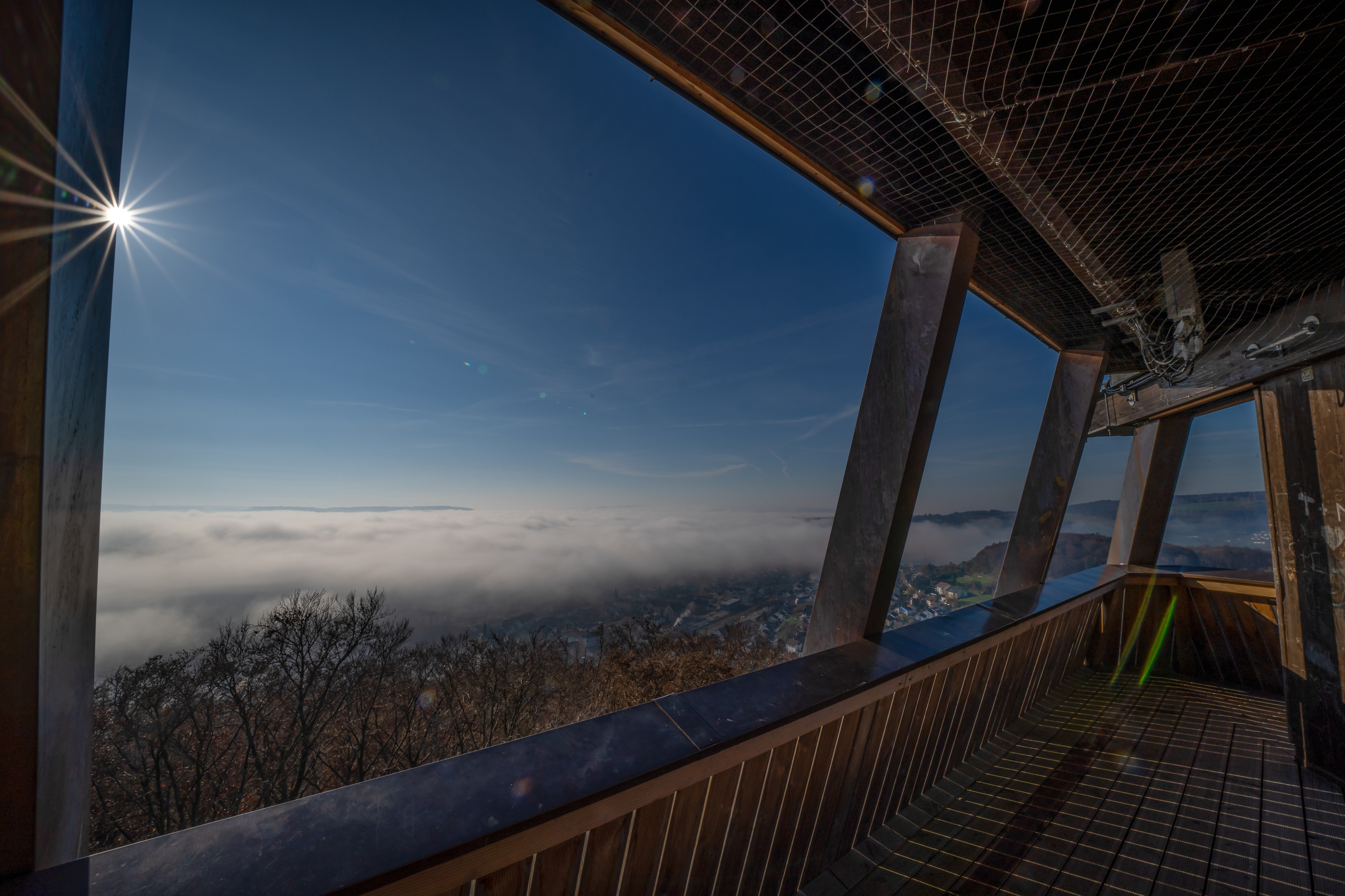 Blick vom Vitibuck auf Tiengen