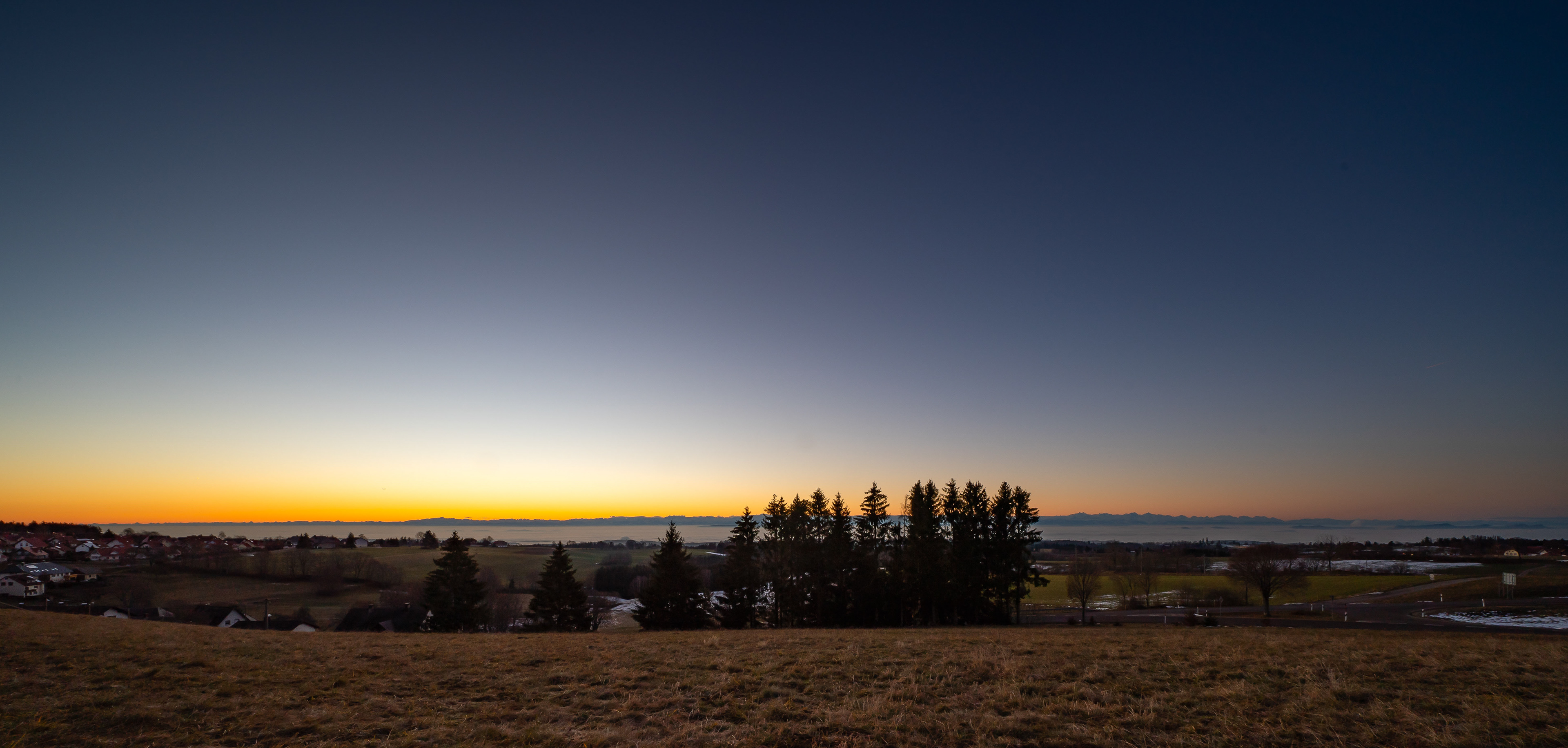 Morgens bei Tiefenhäusern